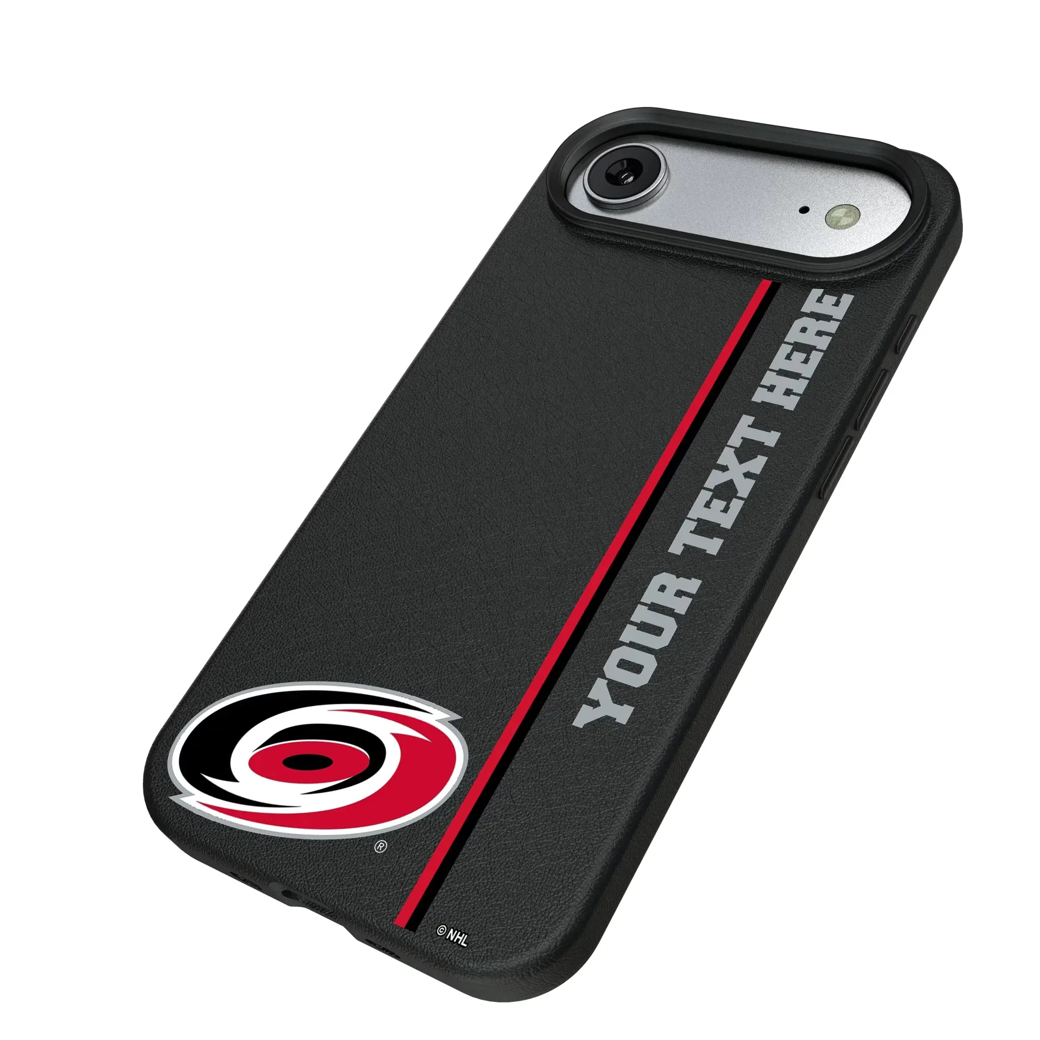 Carolina Hurricanes Personalized Sidebard iPhone MagSafe Compatible Phone Case for Apple iPhone - Isometric View#Device_iPhone Air
