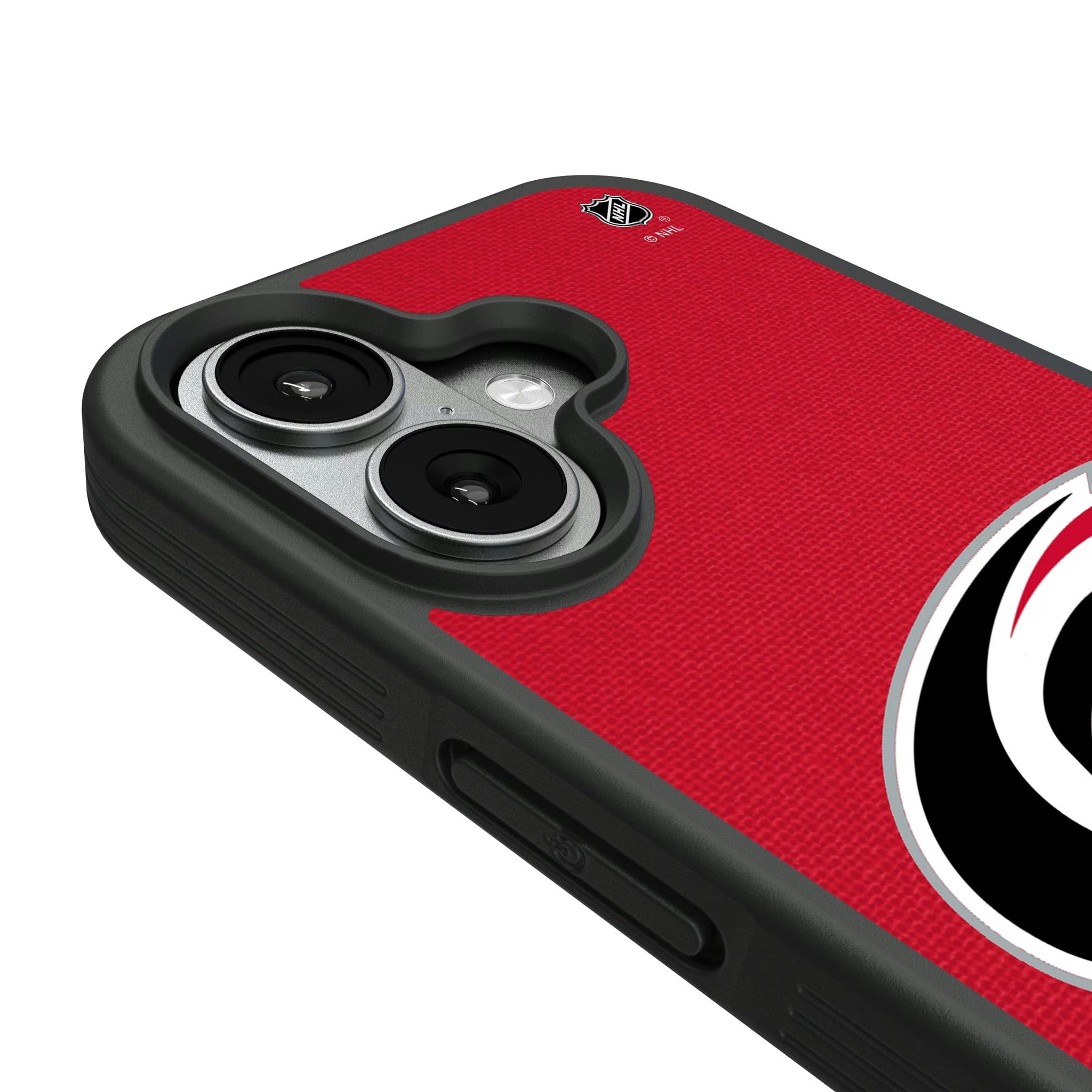 Carolina Hurricanes Personalized Stripe iPhone Bump Phone Case for Apple iPhone - Detail#Device_iPhone 17