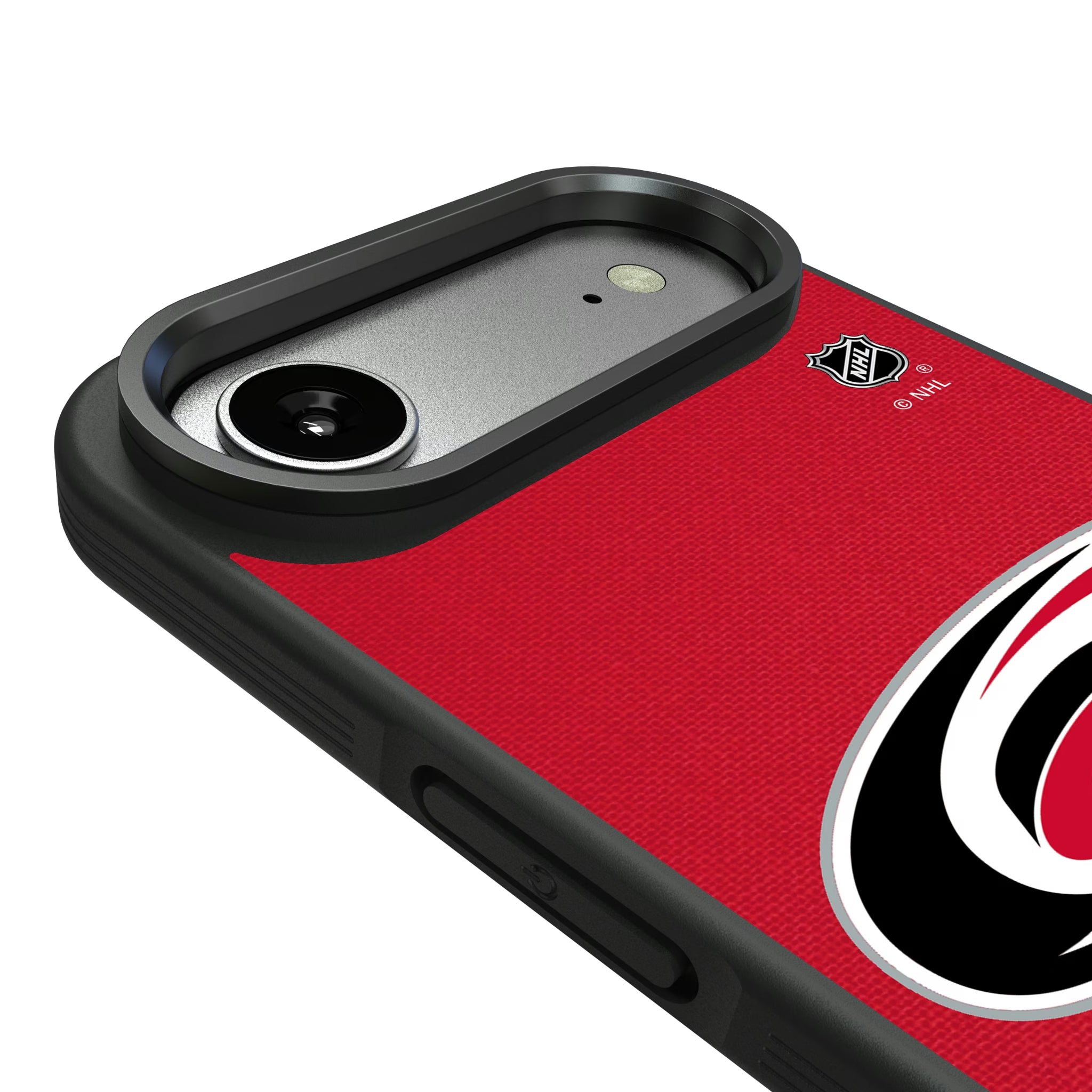 Carolina Hurricanes Personalized Stripe iPhone Bump Phone Case for Apple iPhone - Detail#Device_iPhone Air