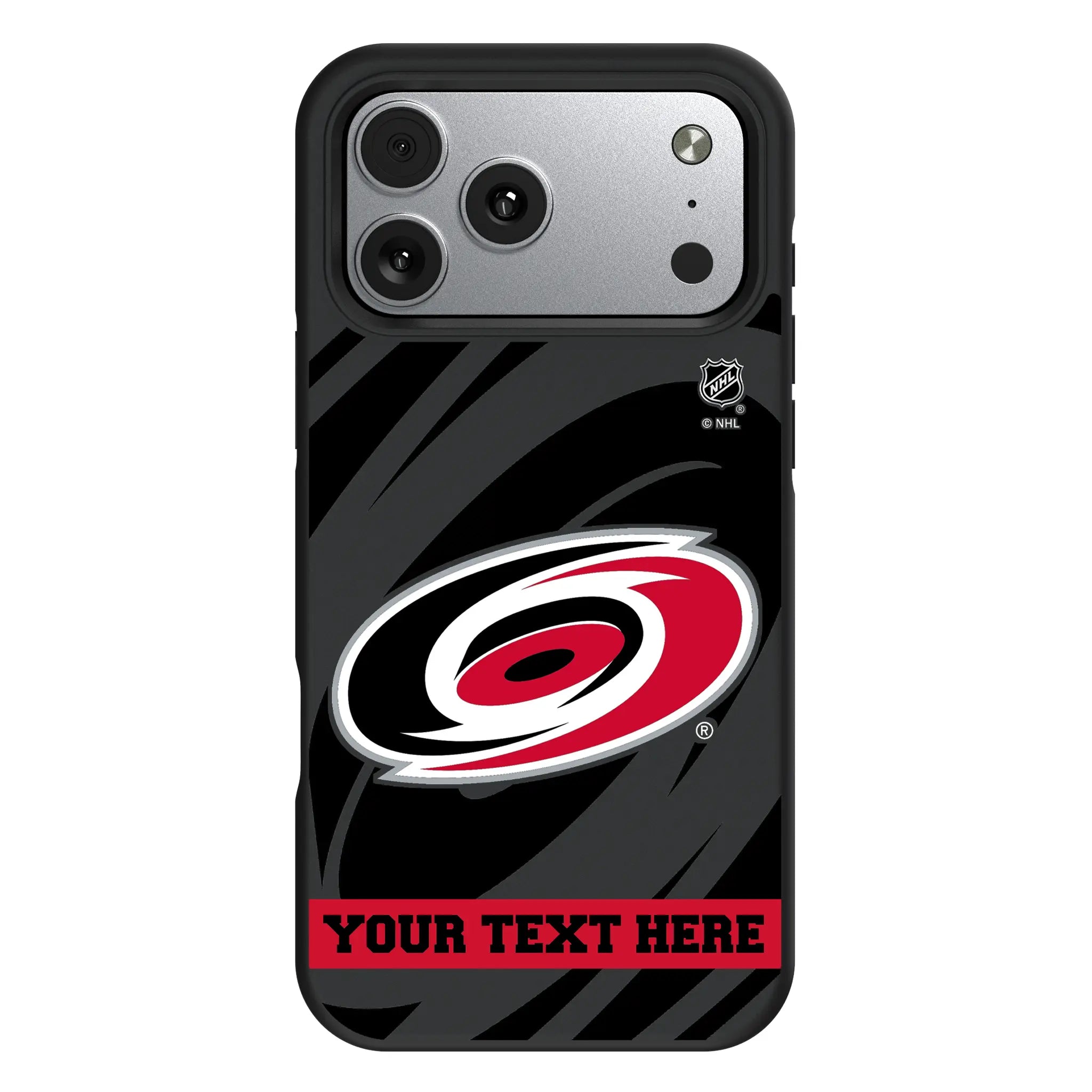 Carolina Hurricanes Personalized Tilt iPhone Bump Phone Case for Apple iPhone#Device_iPhone 17 Pro Max