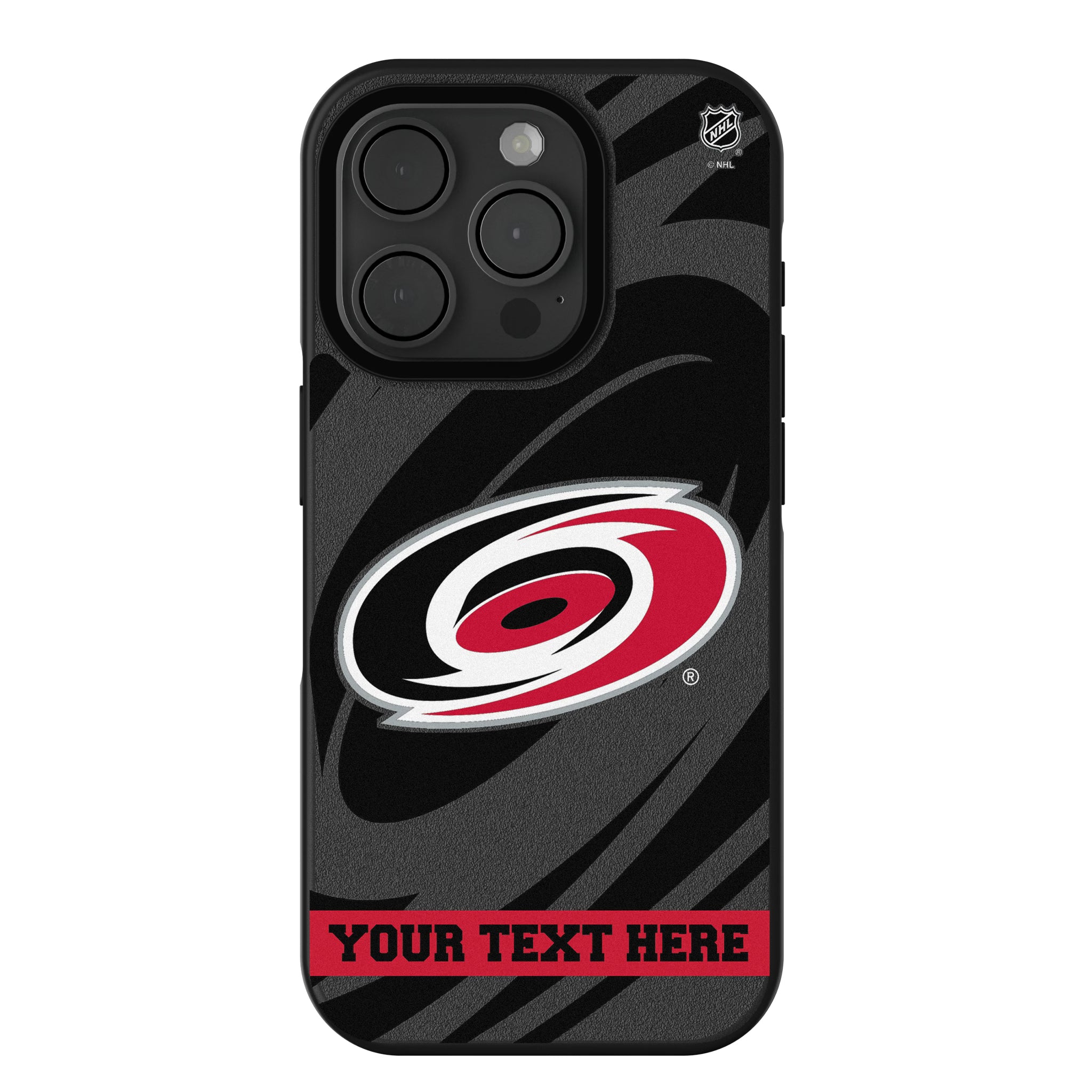 Carolina Hurricanes Personalized Tilt iPhone Bump Phone Case for Apple iPhone