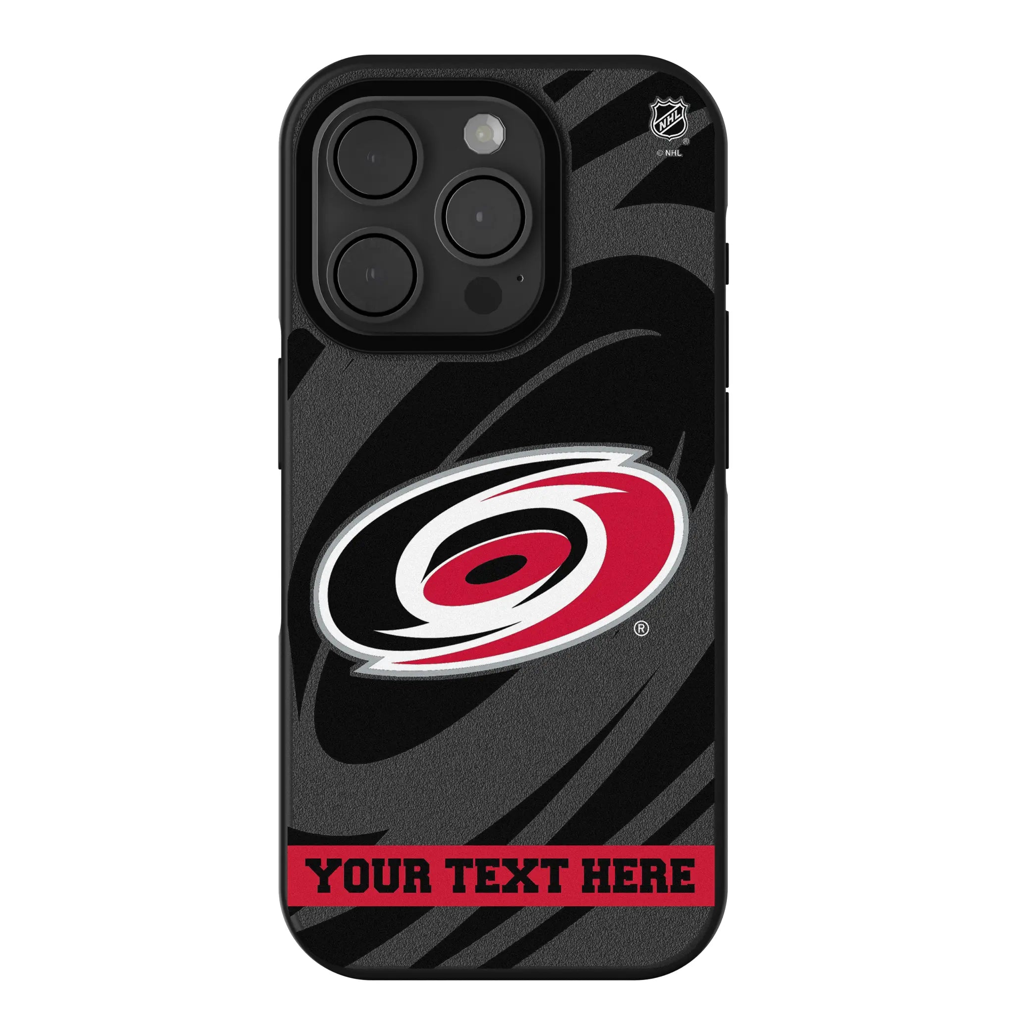 Carolina Hurricanes Personalized Tilt iPhone Bump Phone Case for Apple iPhone