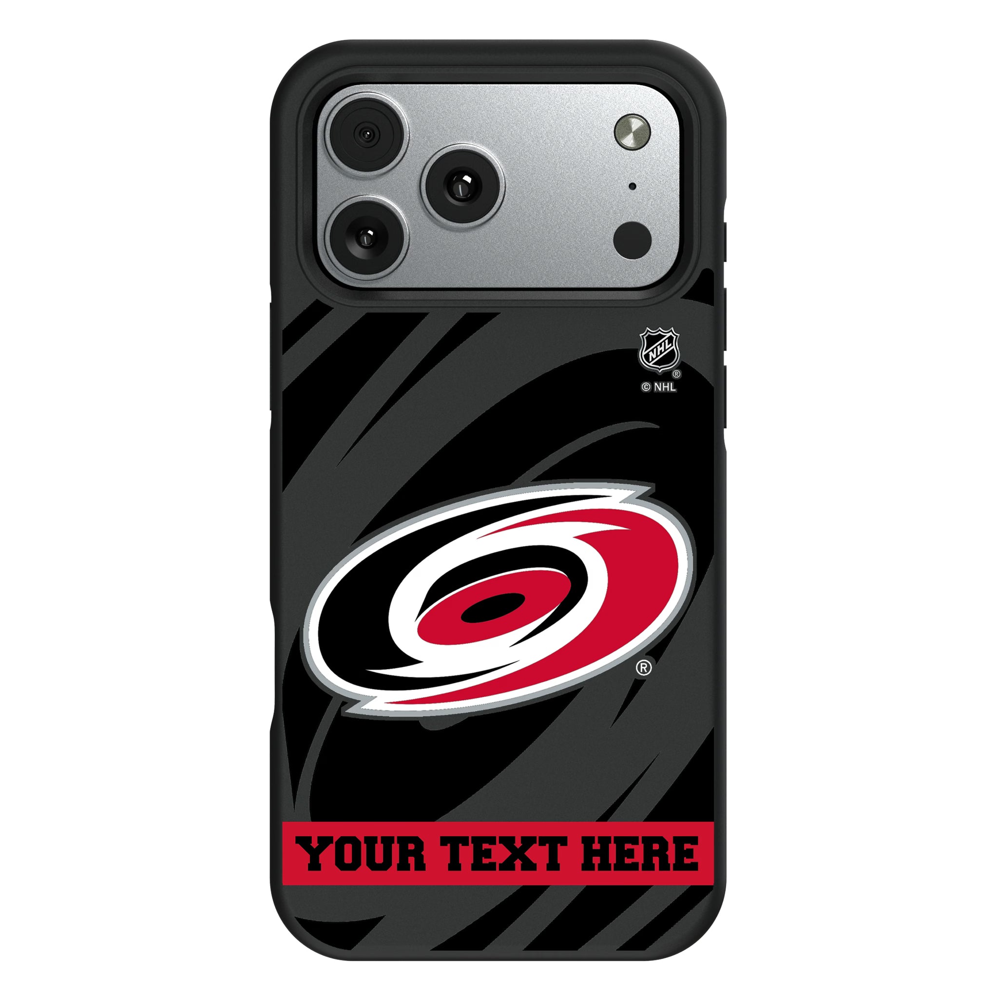 Carolina Hurricanes Personalized Tilt iPhone Bump Phone Case for Apple iPhone#Device_iPhone 17 Pro Max
