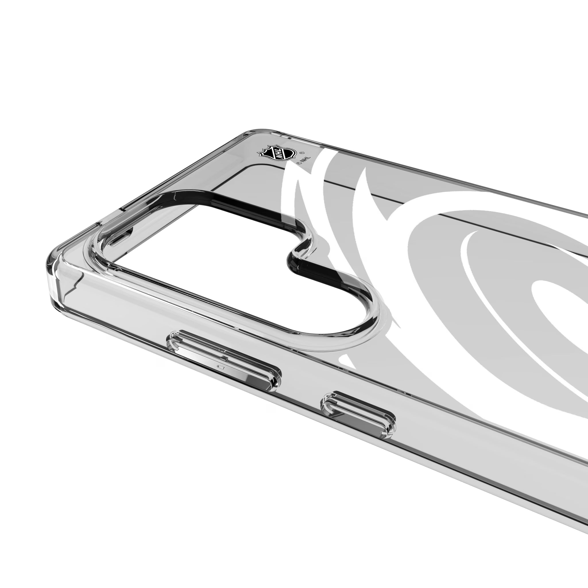 Carolina Hurricanes Personalized Tilt Galaxy Clear Phone Case for Samsung Galaxy - Detail
