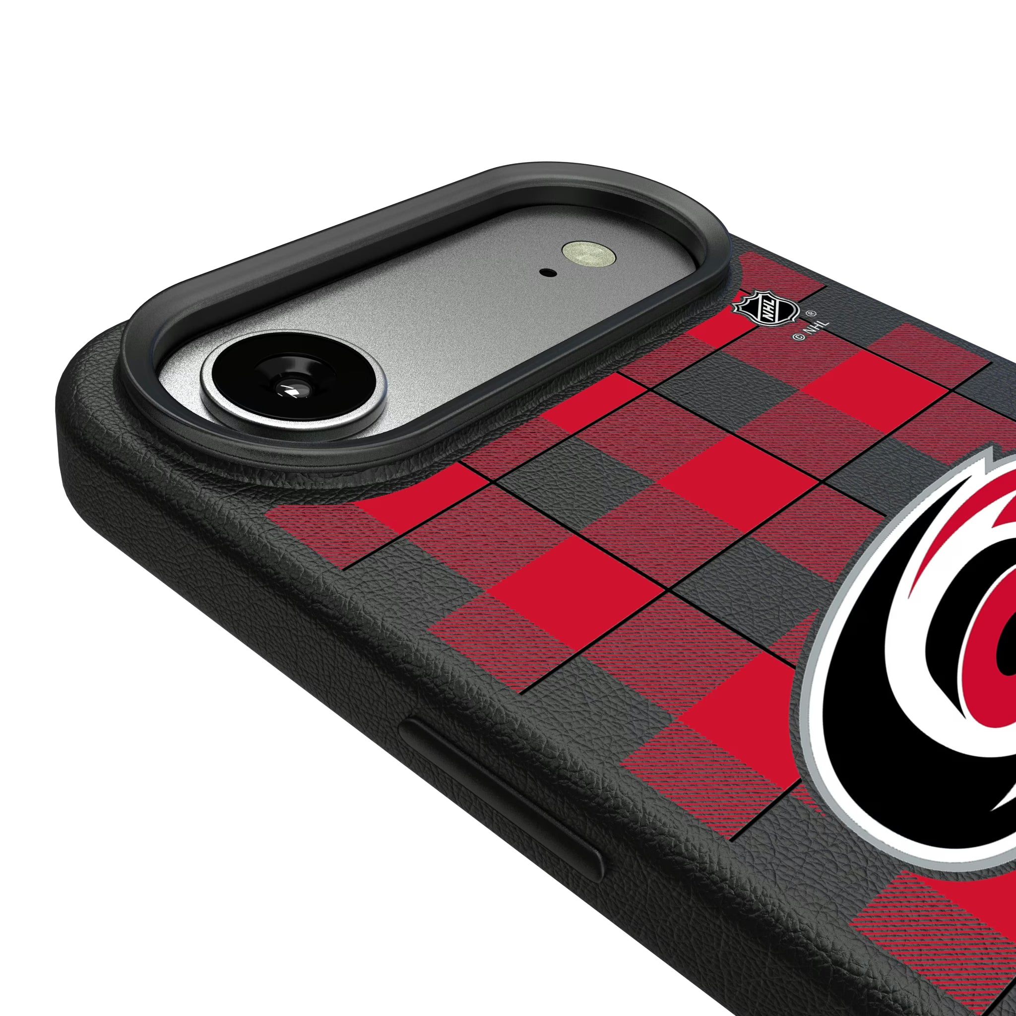Carolina Hurricanes Plaid iPhone MagSafe Compatible Phone Case for Apple iPhone - Detail#Device_iPhone Air