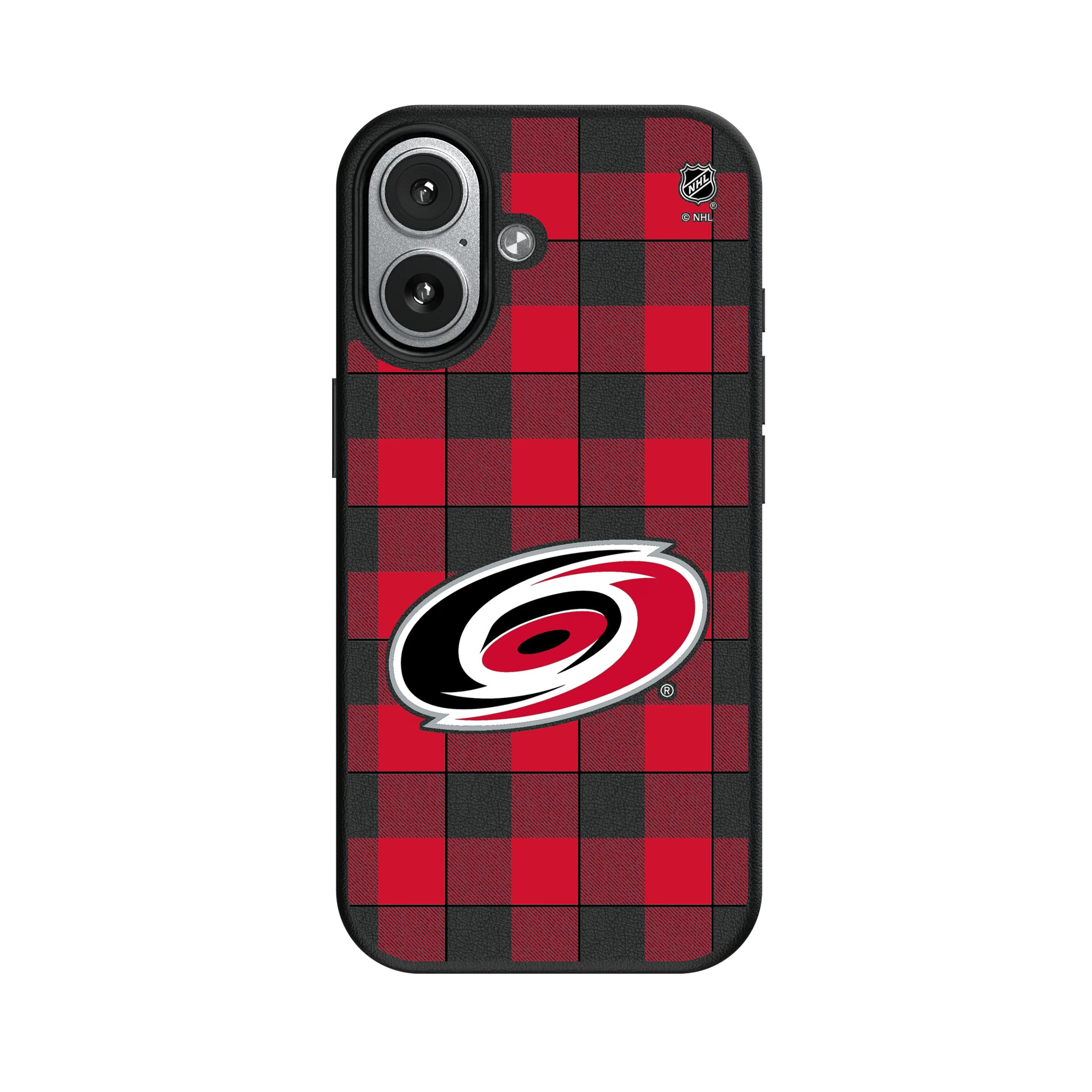 Carolina Hurricanes Plaid iPhone MagSafe Compatible Phone Case for Apple iPhone#Device_iPhone 17