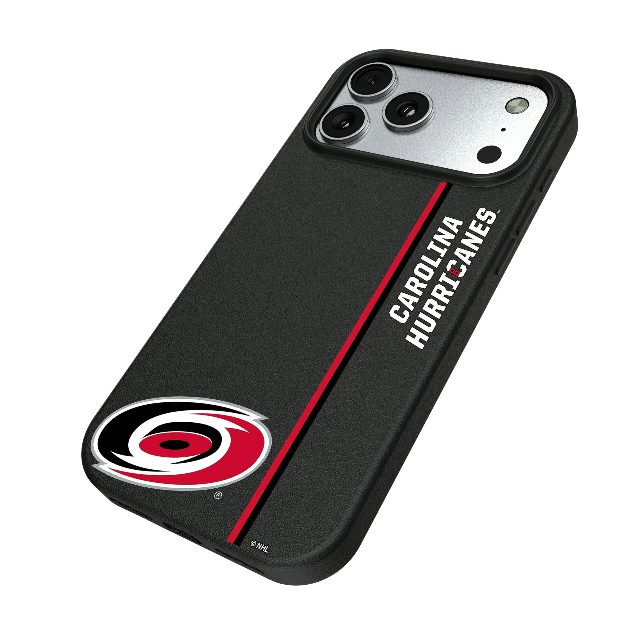 Carolina Hurricanes Sidebar iPhone MagSafe Compatible Phone Case for Apple iPhone - Isometric View#Device_iPhone 17 Pro Max