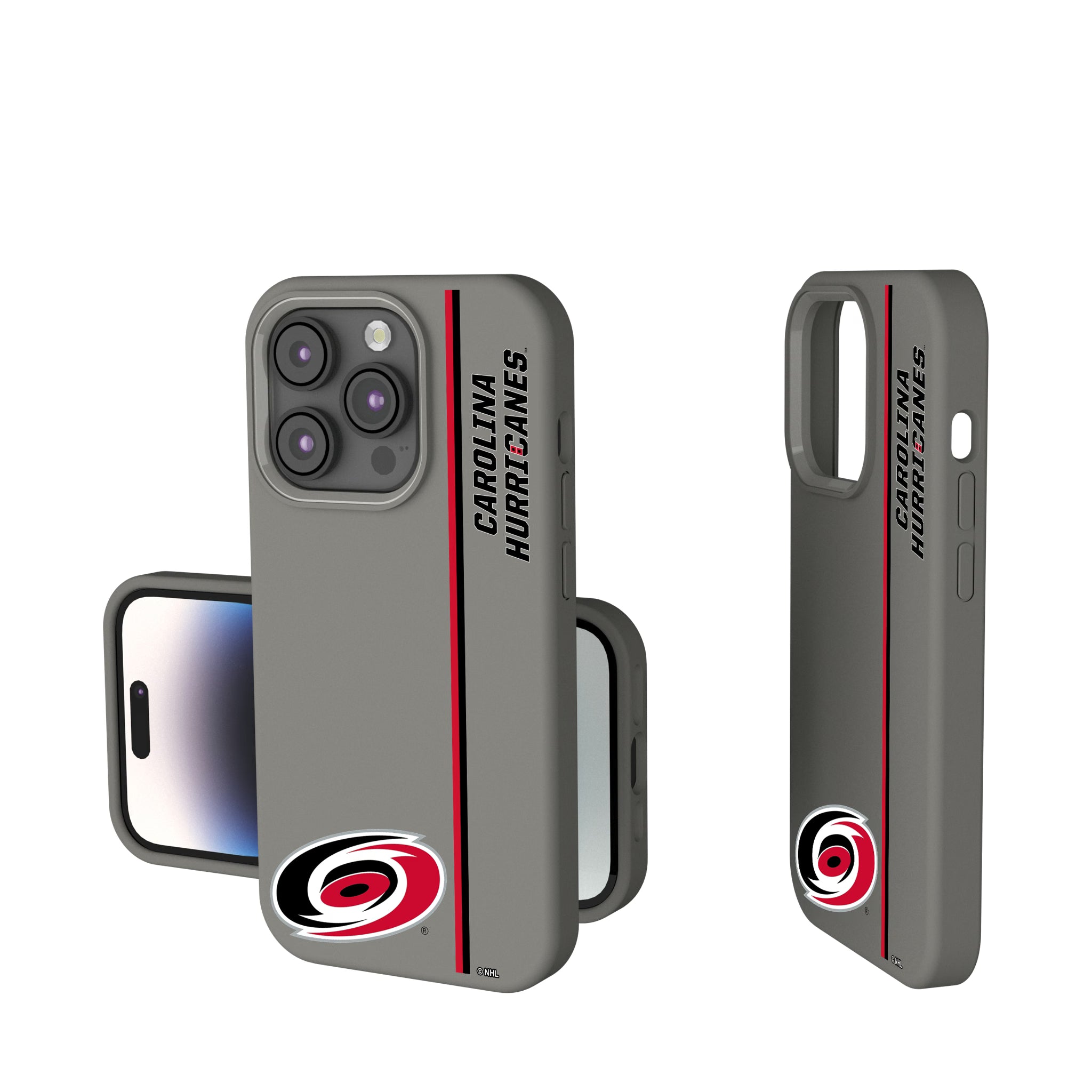 Carolina Hurricanes Sidebar iPhone Soft Touch Phone Case for Apple iPhone