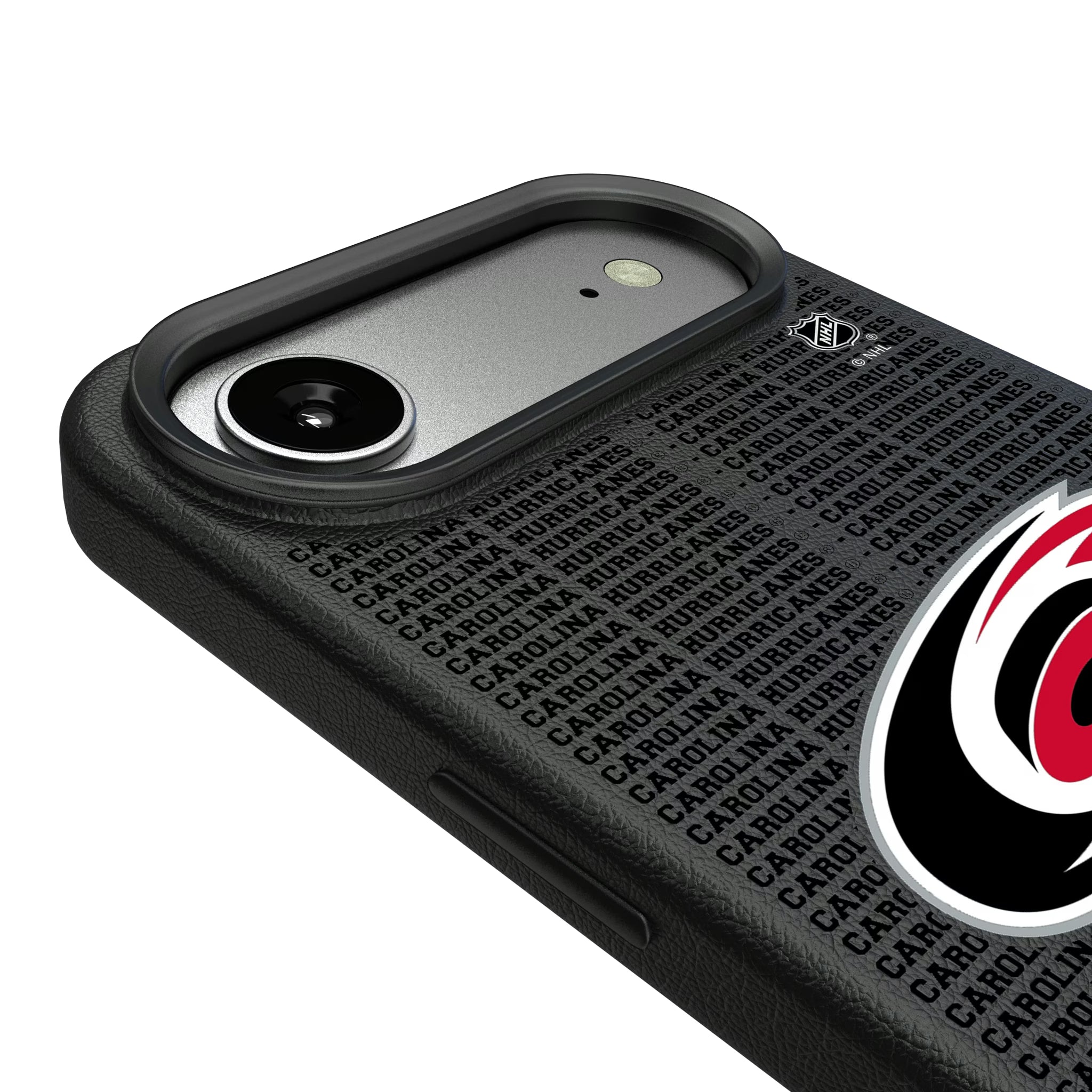 Carolina Hurricanes Text Backdrop iPhone MagSafe Compatible Phone Case for Apple iPhone - Detail#Device_iPhone Air