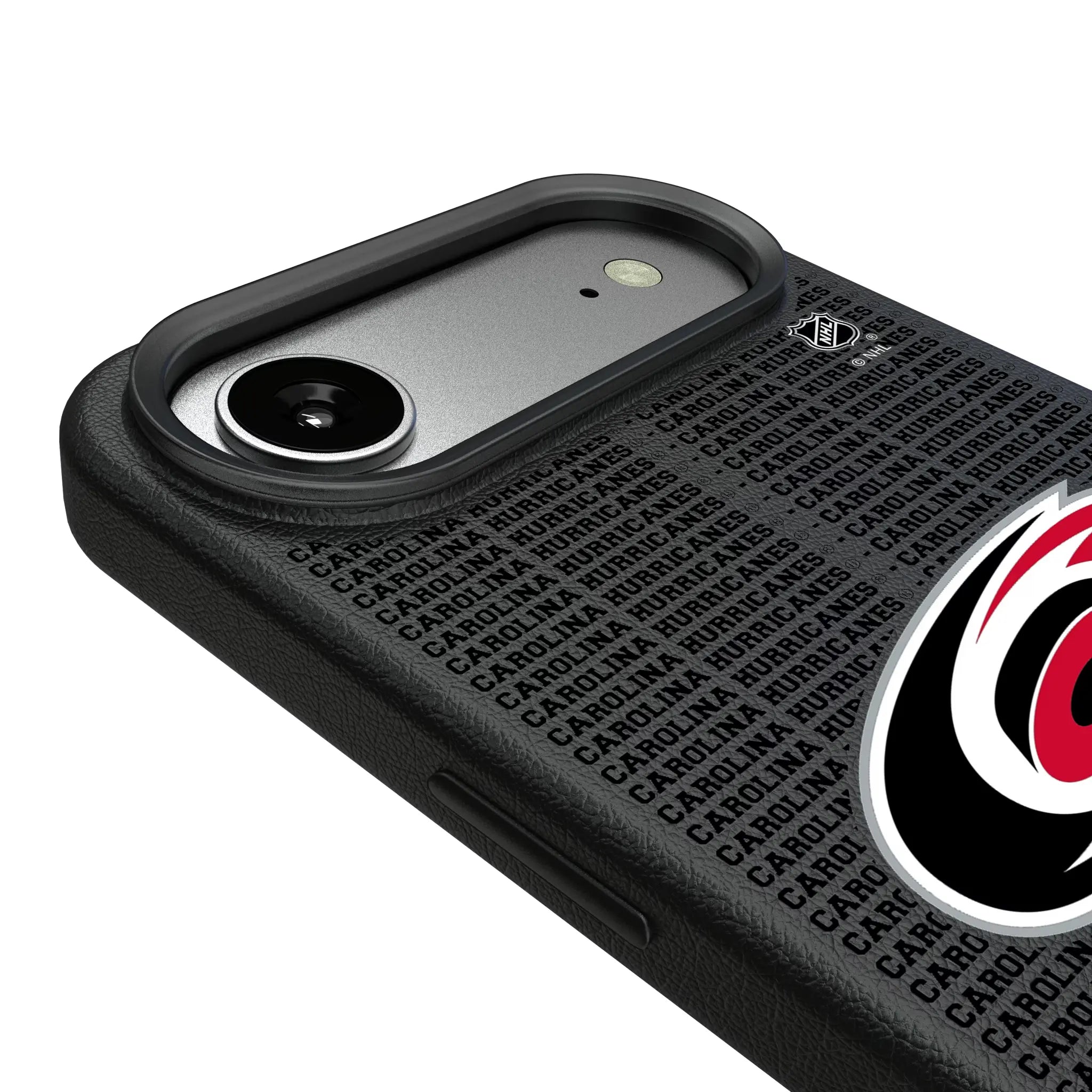 Carolina Hurricanes Text Backdrop iPhone MagSafe Compatible Phone Case for Apple iPhone - Detail#Device_iPhone Air