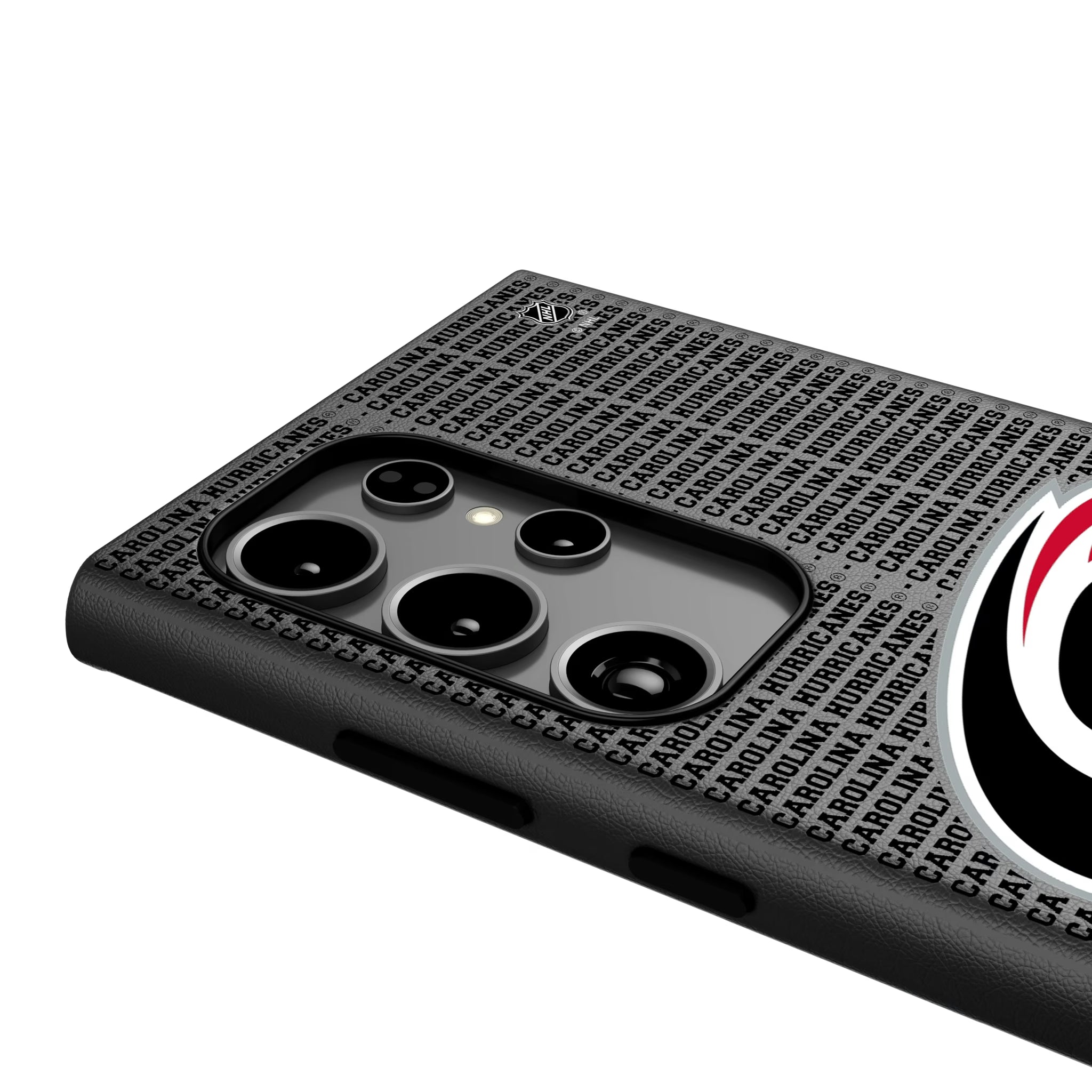 Carolina Hurricanes Text Backdrop Galaxy MagSafe Compatible Phone Case for Samsung Galaxy - Detail