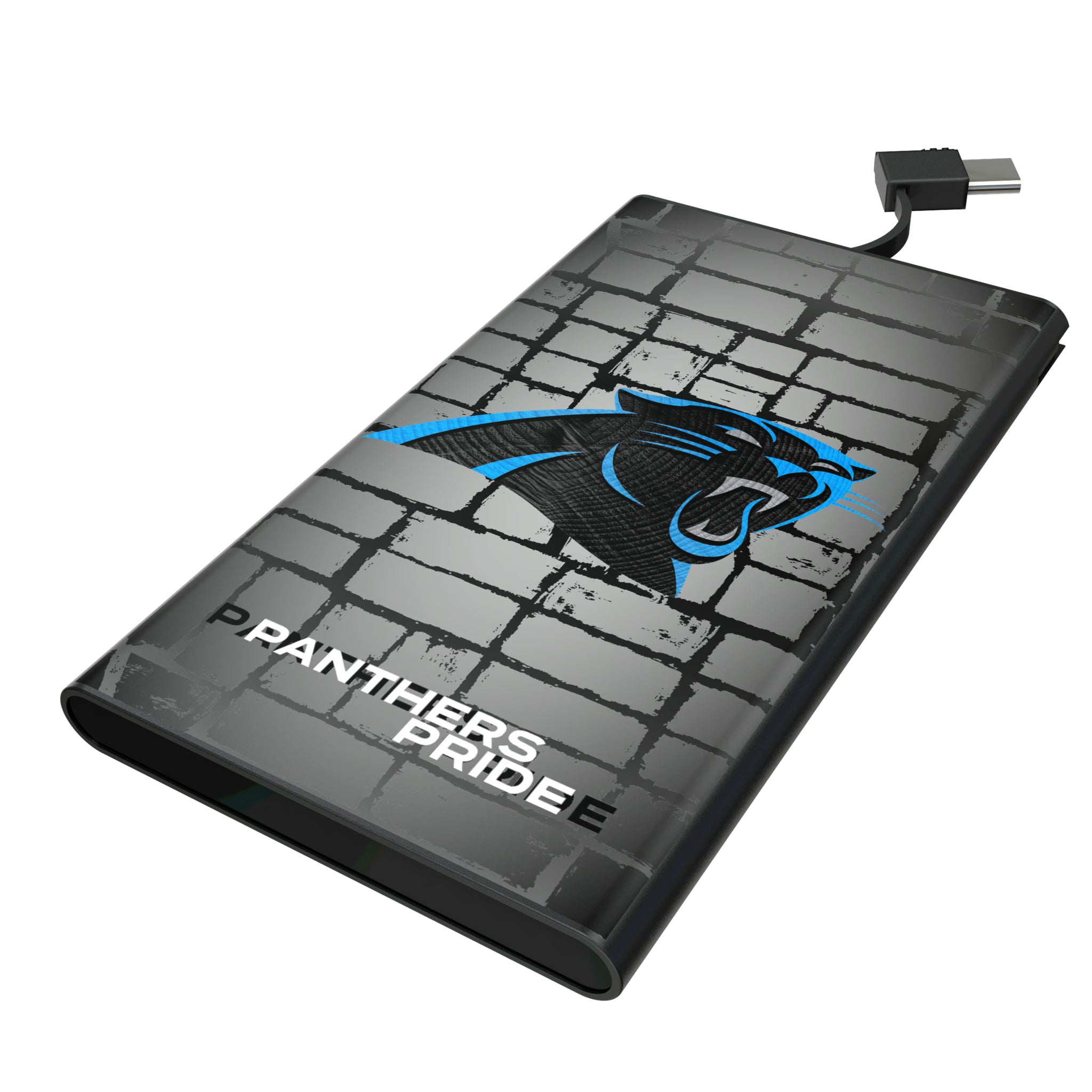 Carolina Panthers Brick 5000mAh Flat Powerbank