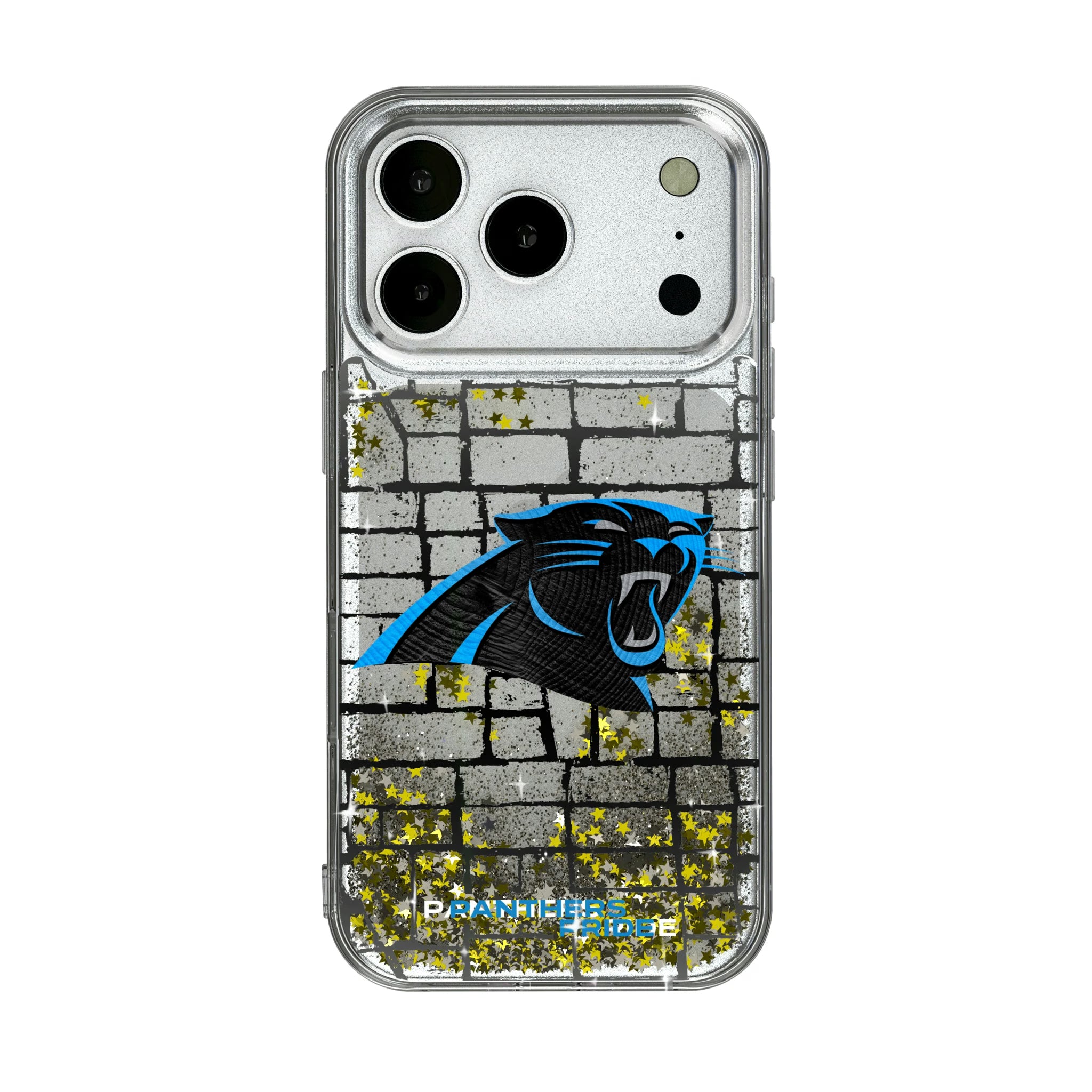 Carolina Panthers Brick iPhone Glitter Phone Case for Apple iPhone