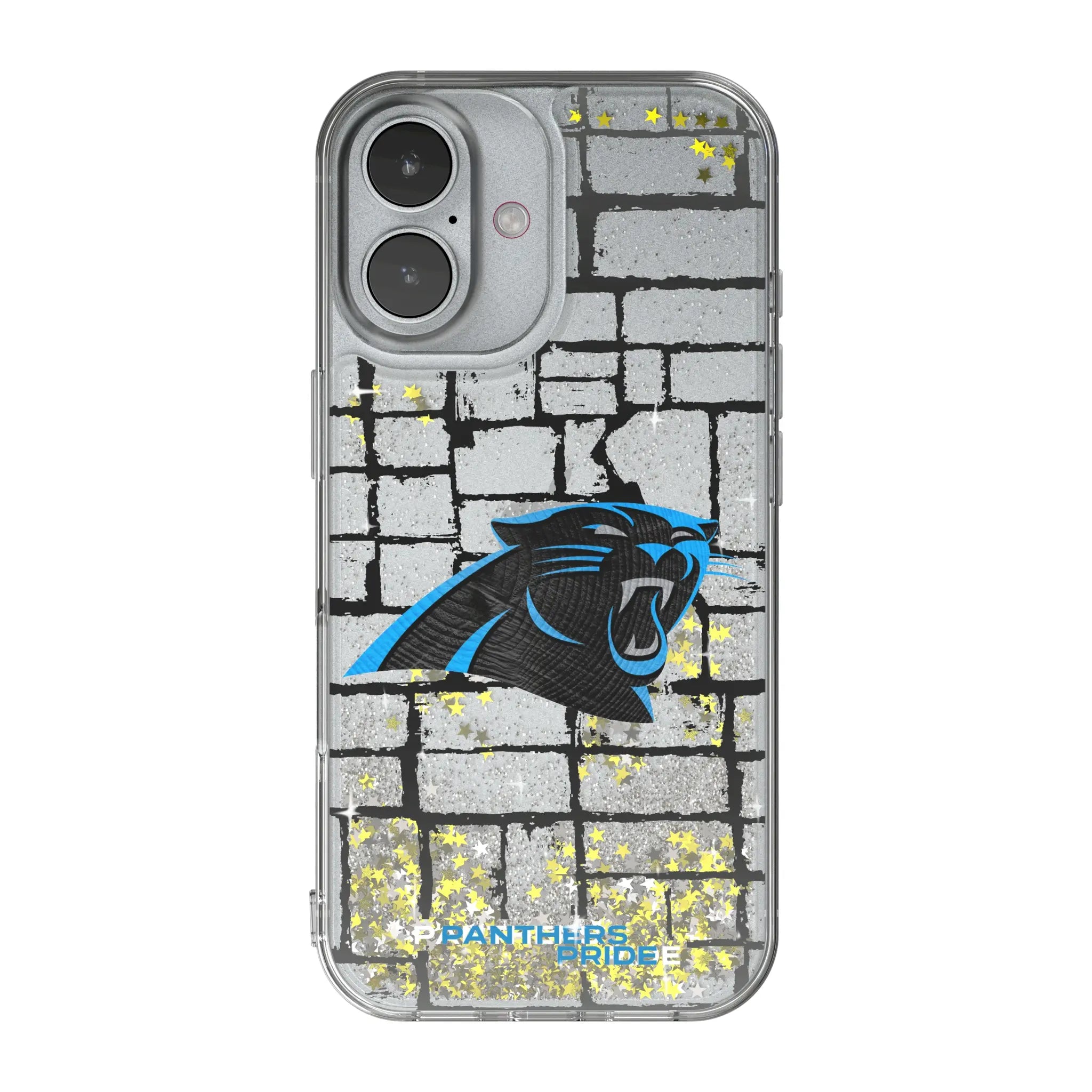 Carolina Panthers Brick iPhone Glitter Phone Case for Apple iPhone