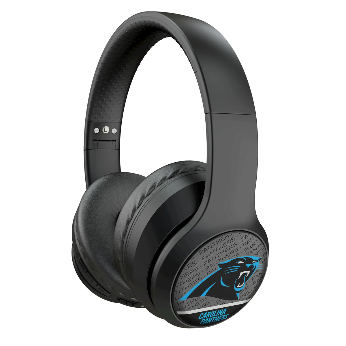 Carolina Panthers Endzone Plus Wireless Over-Ear Headphones With Case