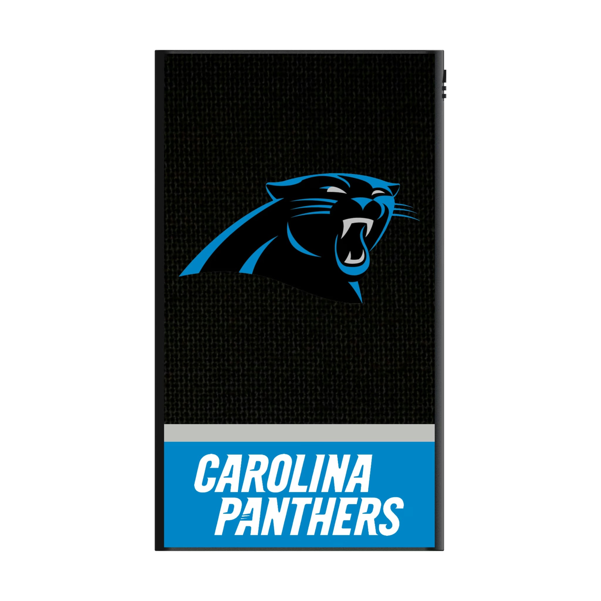 Carolina Panthers Endzone Solid 5000mAh Flat Powerbank