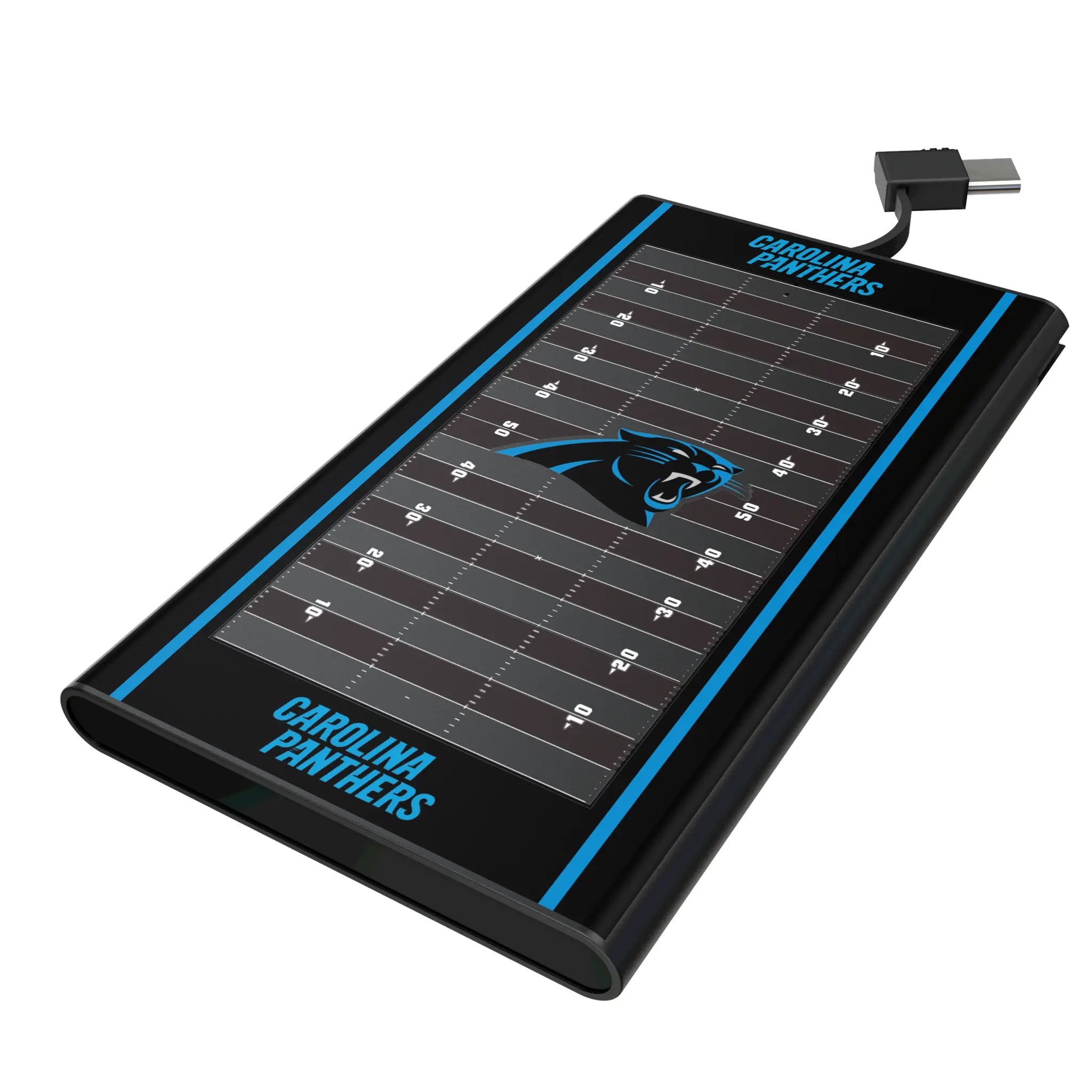 Carolina Panthers Field 5000mAh Flat Power Bank
