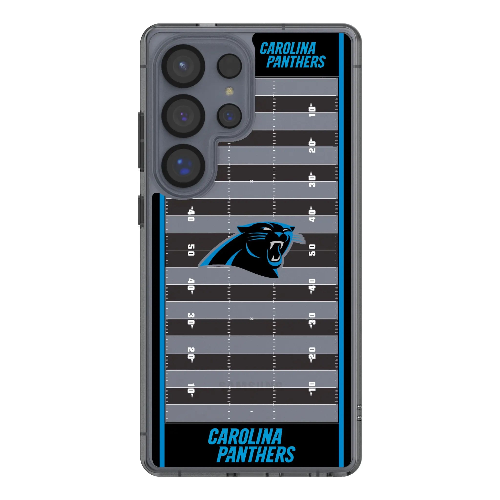 Carolina Panthers Field Galaxy Clear Phone Case for Samsung Galaxy#Device_Galaxy S25 Ultra