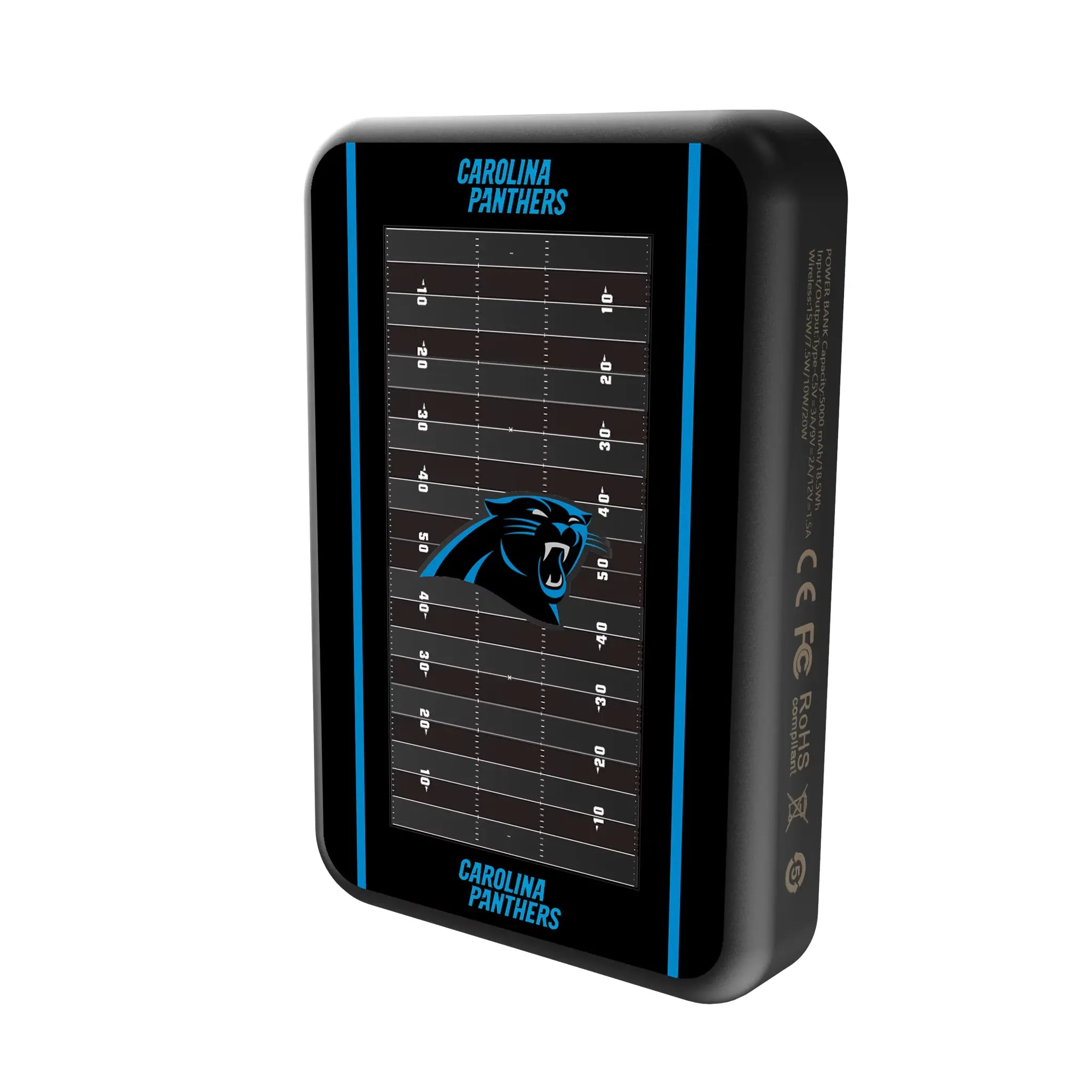 Carolina Panthers Field Wireless Mag Power Bank