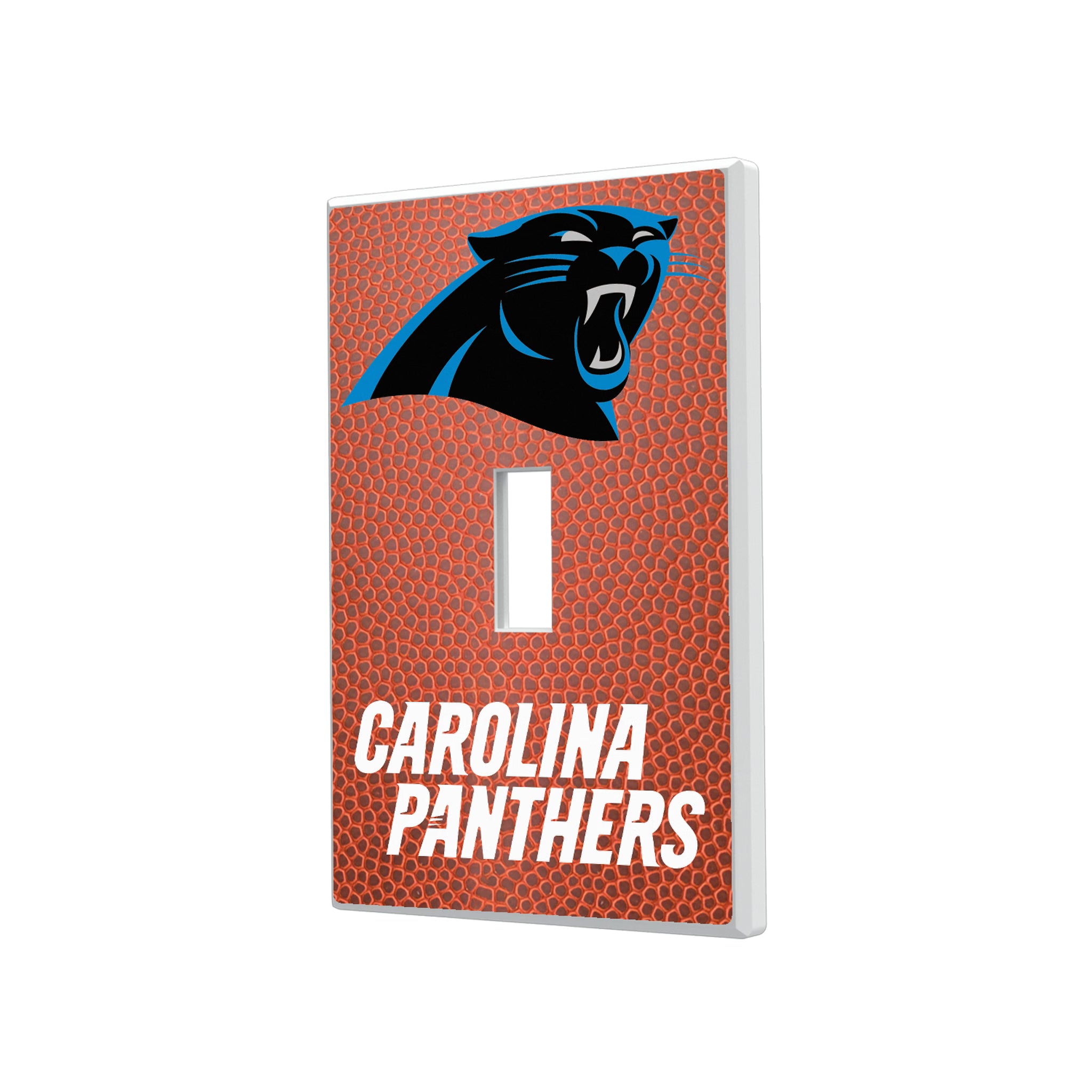 Carolina Panthers Football Hidden-Screw Light Switch Plate#Style_Single Toggle