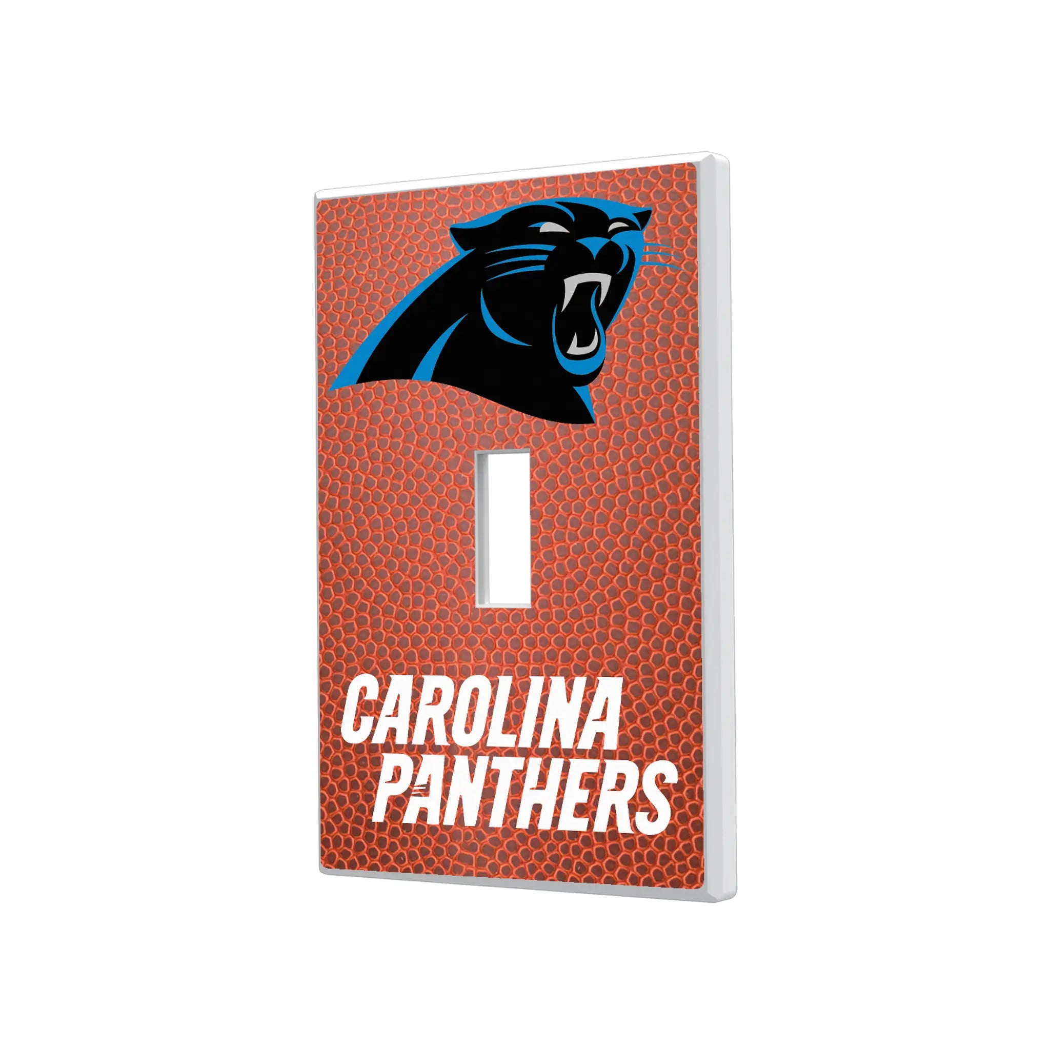 Carolina Panthers Football Hidden-Screw Light Switch Plate#Style_Single Toggle