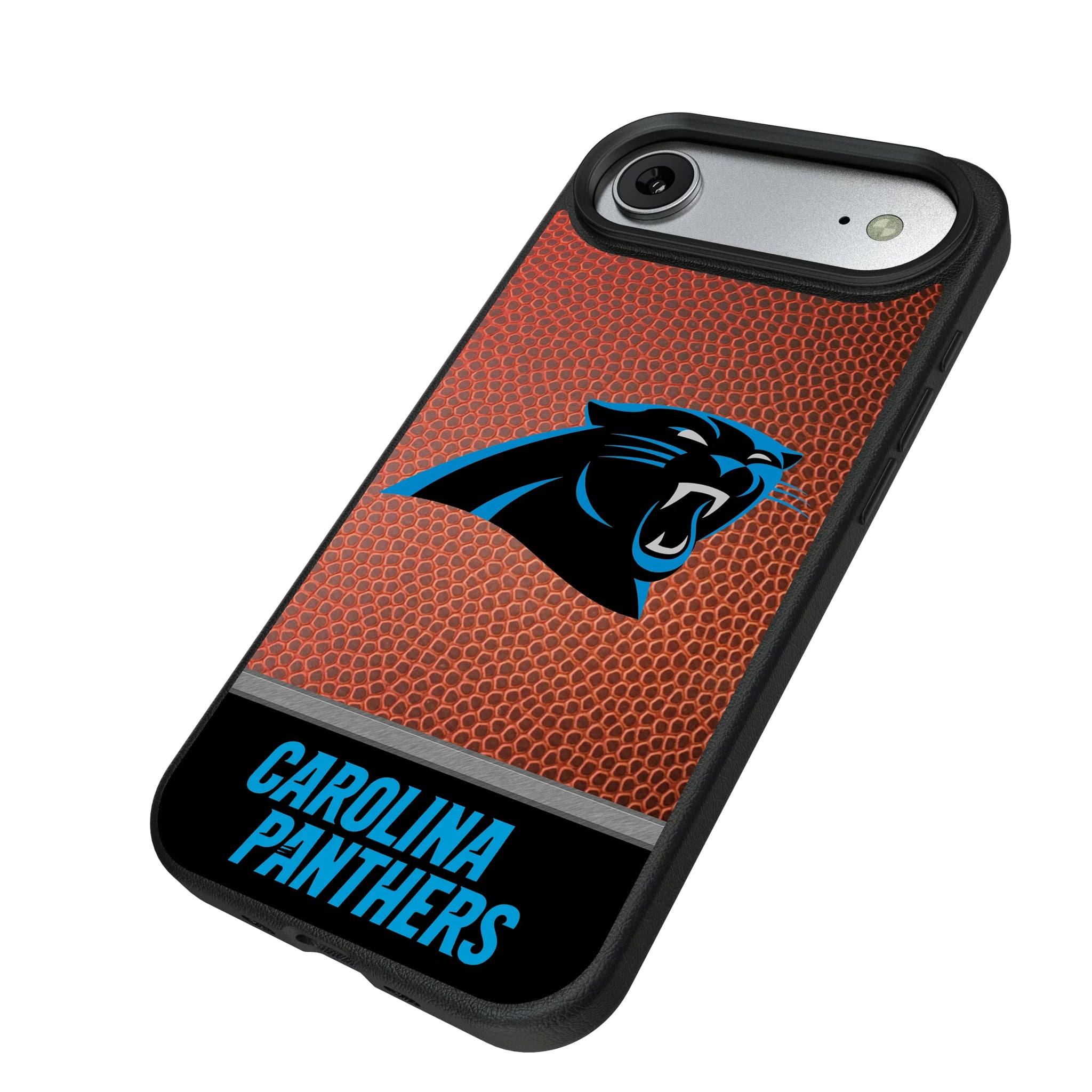 Carolina Panthers Football Wordmark iPhone MagSafe Compatible Phone Case for Apple iPhone - Isometric View#Device_iPhone Air