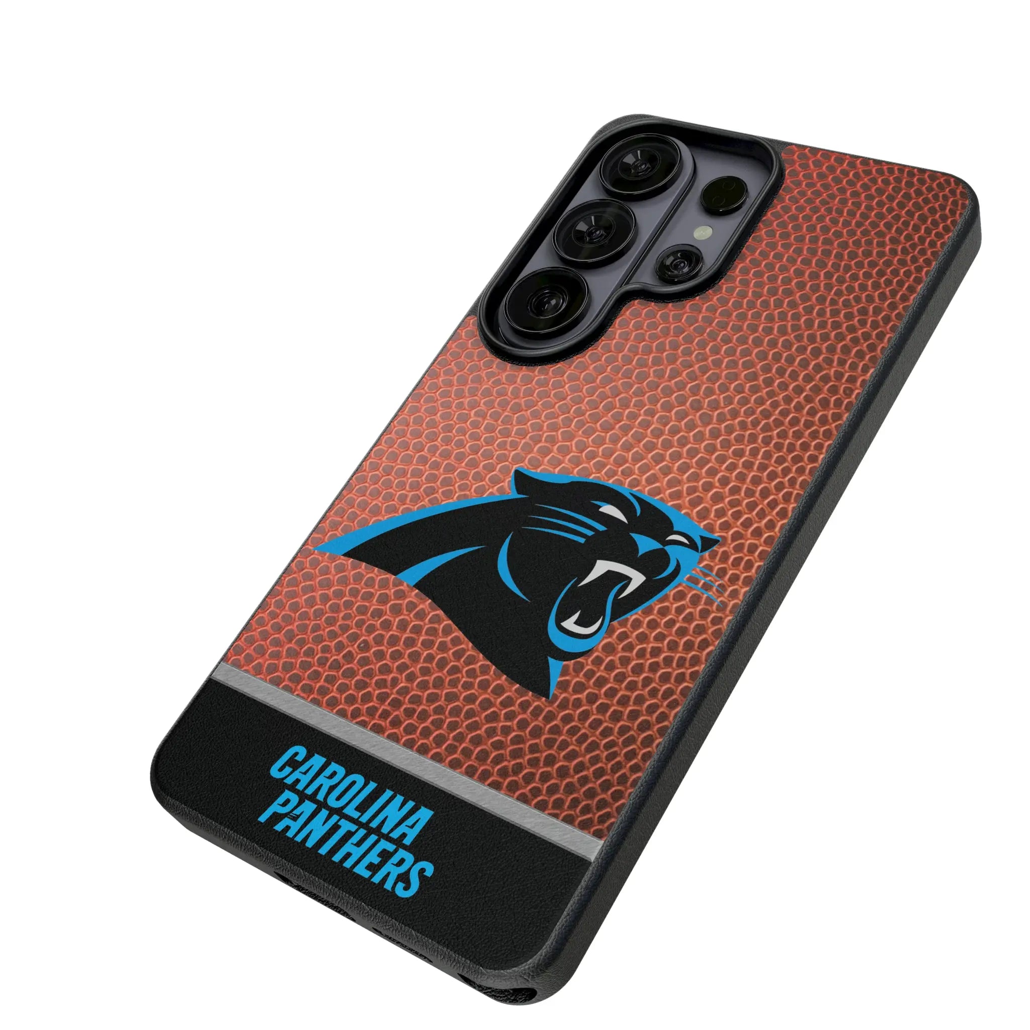 Carolina Panthers Football Wordmark Galaxy MagSafe Compatible Phone Case for Samsung Galaxy - Isometric View#Device_Galaxy S26 Ultra