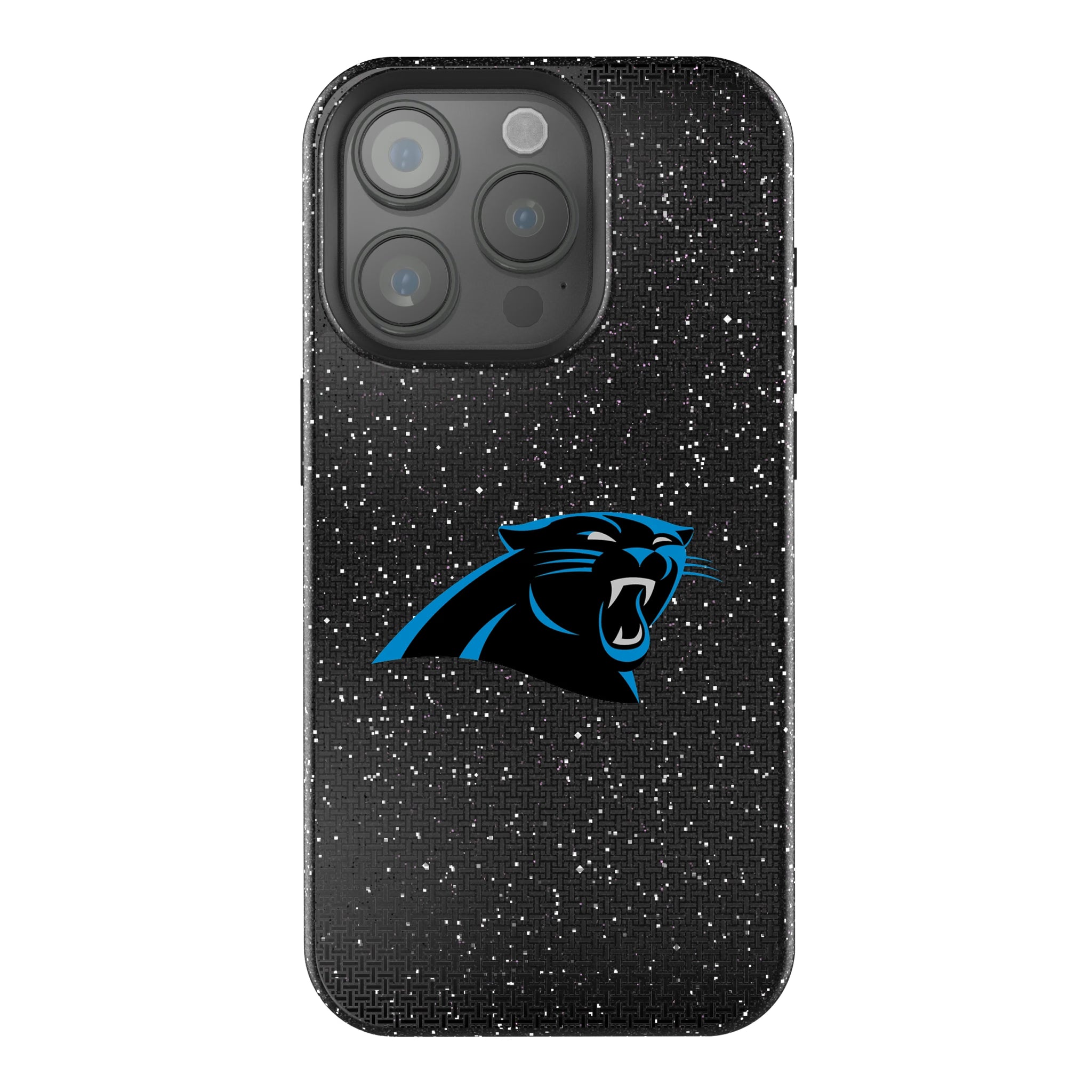 Carolina Panthers Linen iPhone Bling Phone Case for Apple iPhone