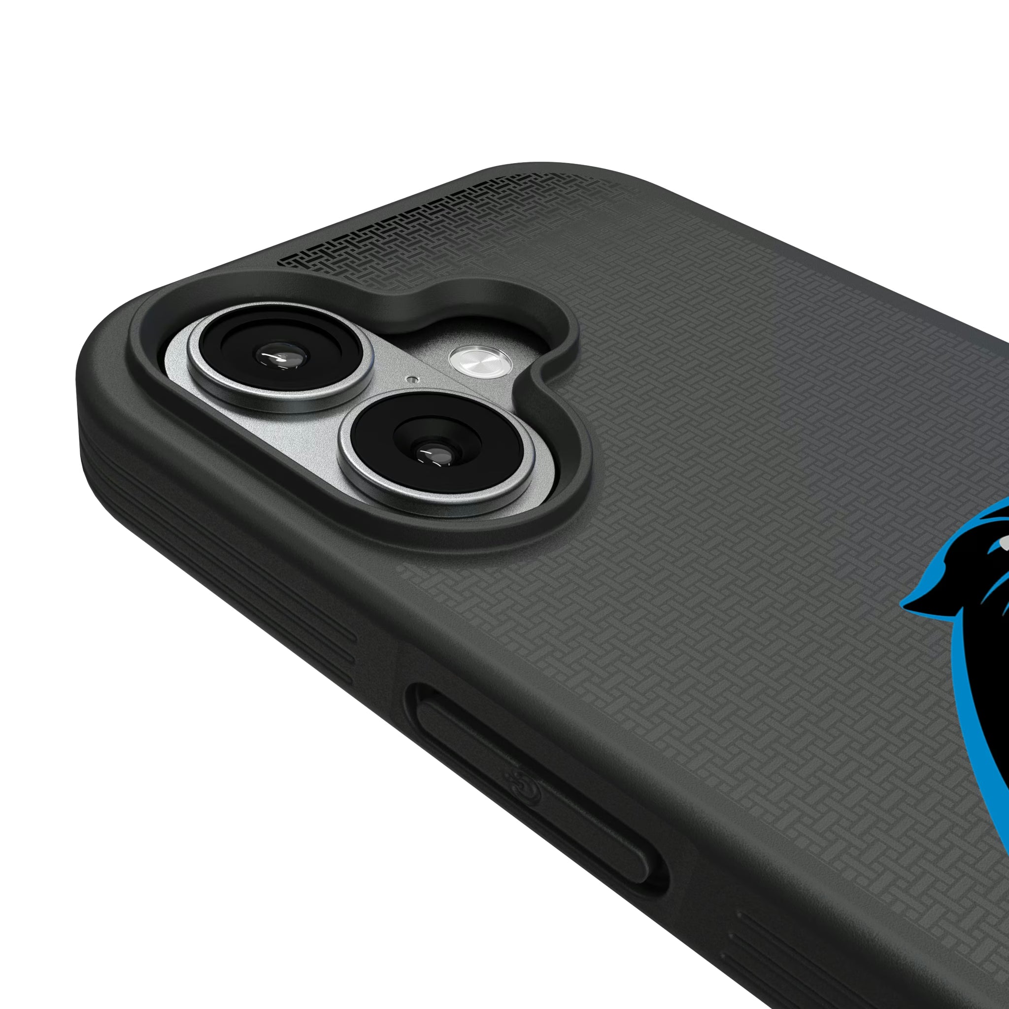 Carolina Panthers Linen iPhone Bump Phone Case for Apple iPhone - Detail#Device_iPhone 17