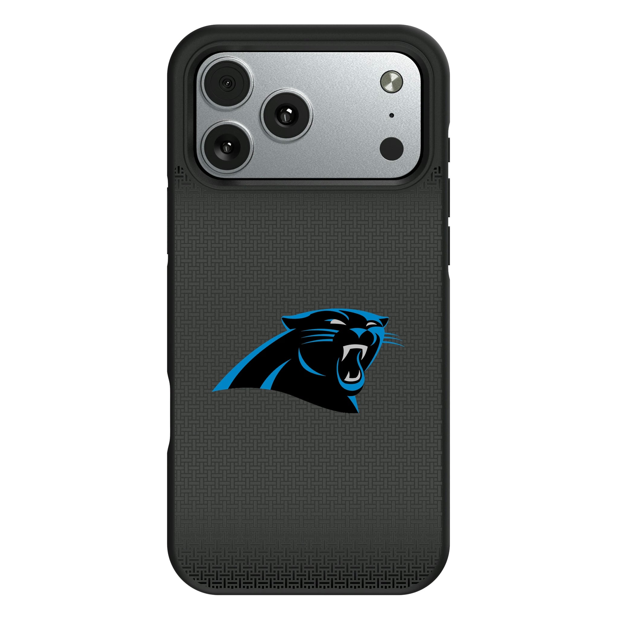 Carolina Panthers Linen iPhone Bump Phone Case for Apple iPhone#Device_iPhone 17 Pro Max
