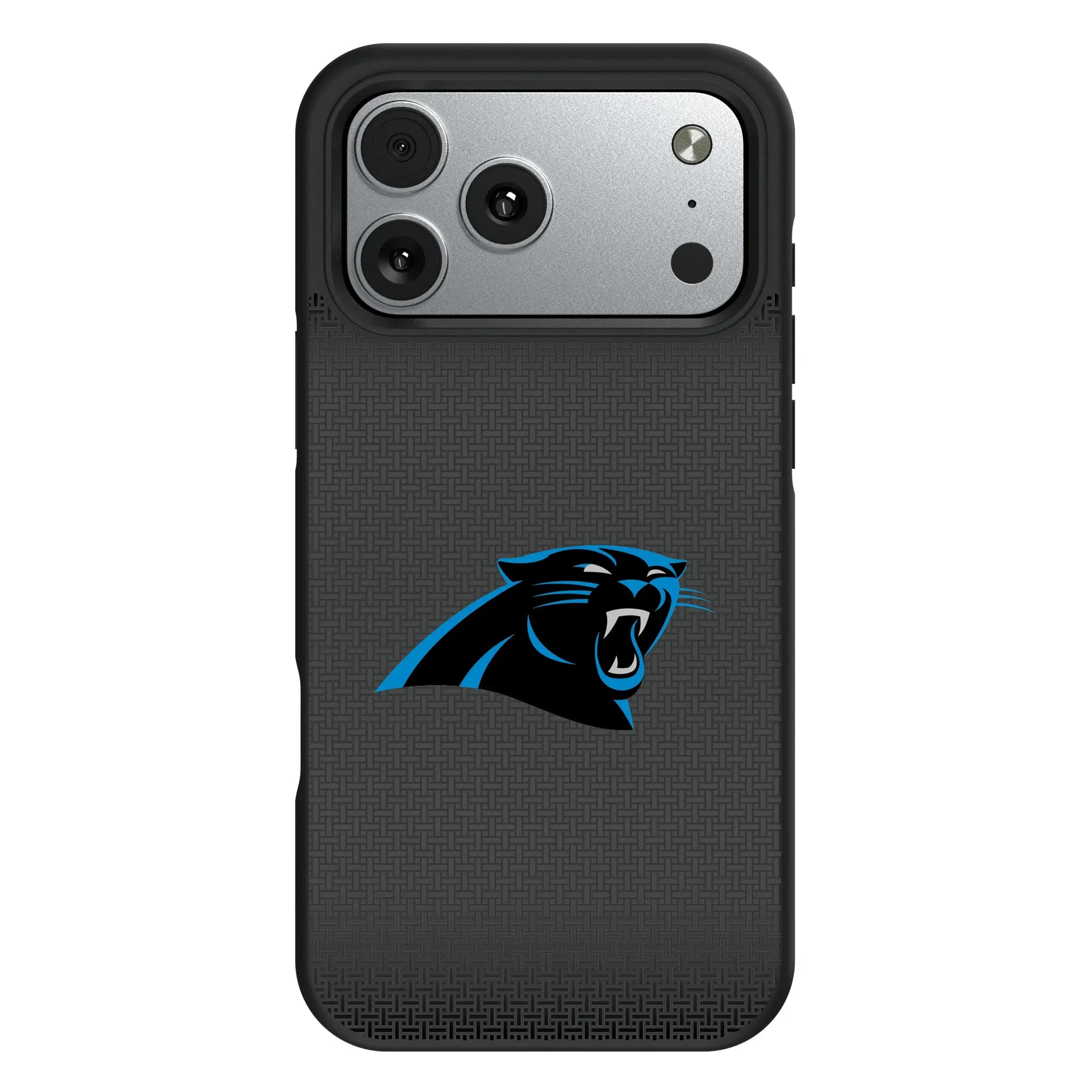 Carolina Panthers Linen iPhone Bump Phone Case for Apple iPhone#Device_iPhone 17 Pro Max