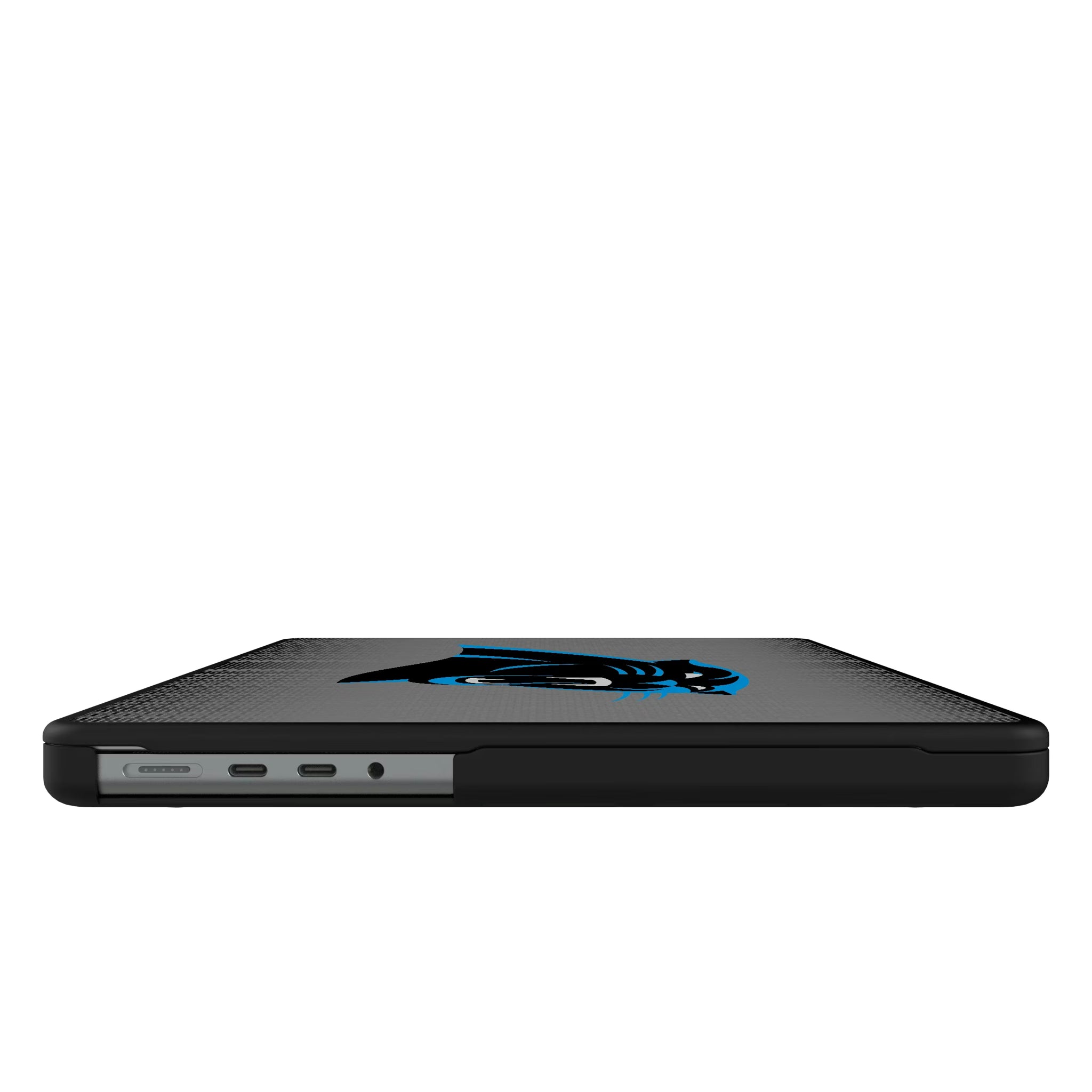 Carolina Panthers Linen MacBook Laptop Case for Apple MacBook#Device_MacBook Pro (14-inch, 2021) / MacBook Pro (14-inch, 2023) / MacBook Pro (14-inch, 2024)