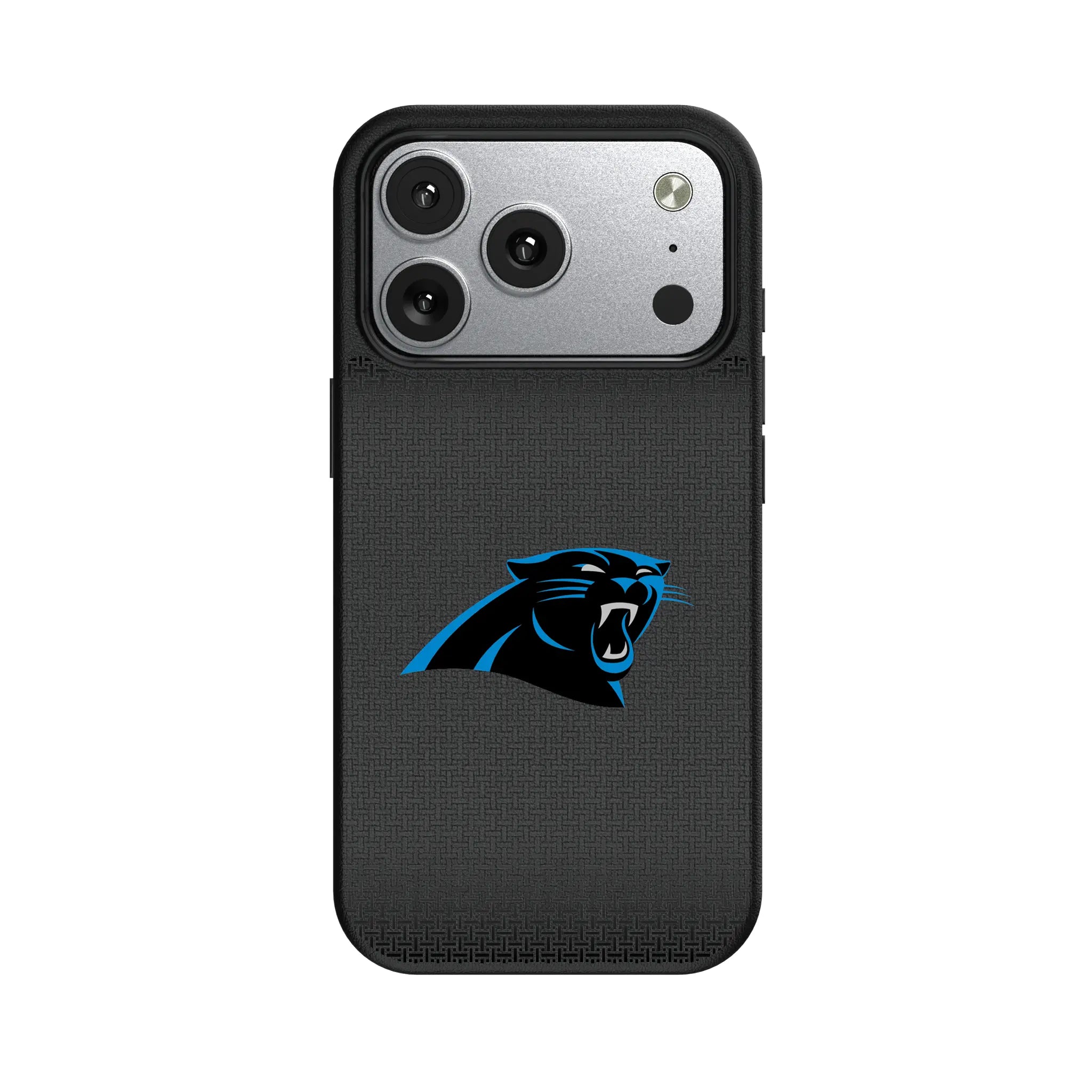 Carolina Panthers Linen iPhone MagSafe Compatible Phone Case for Apple iPhone#Device_iPhone 17 Pro