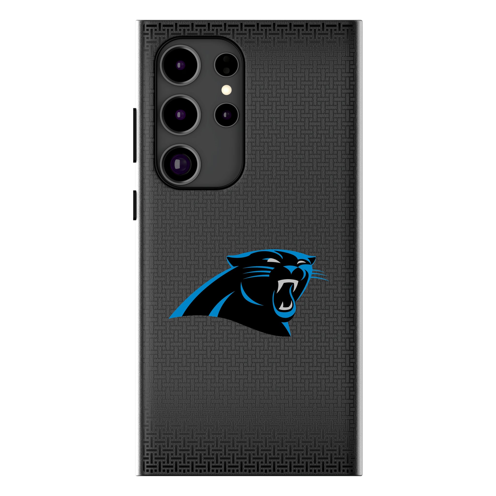 Carolina Panthers Linen Galaxy MagSafe Compatible Phone Case for Samsung Galaxy