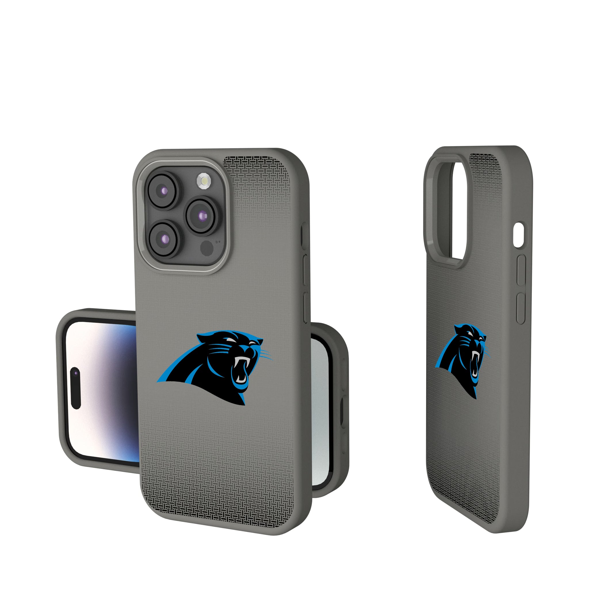 Carolina Panthers Linen iPhone Soft Touch Phone Case for Apple iPhone