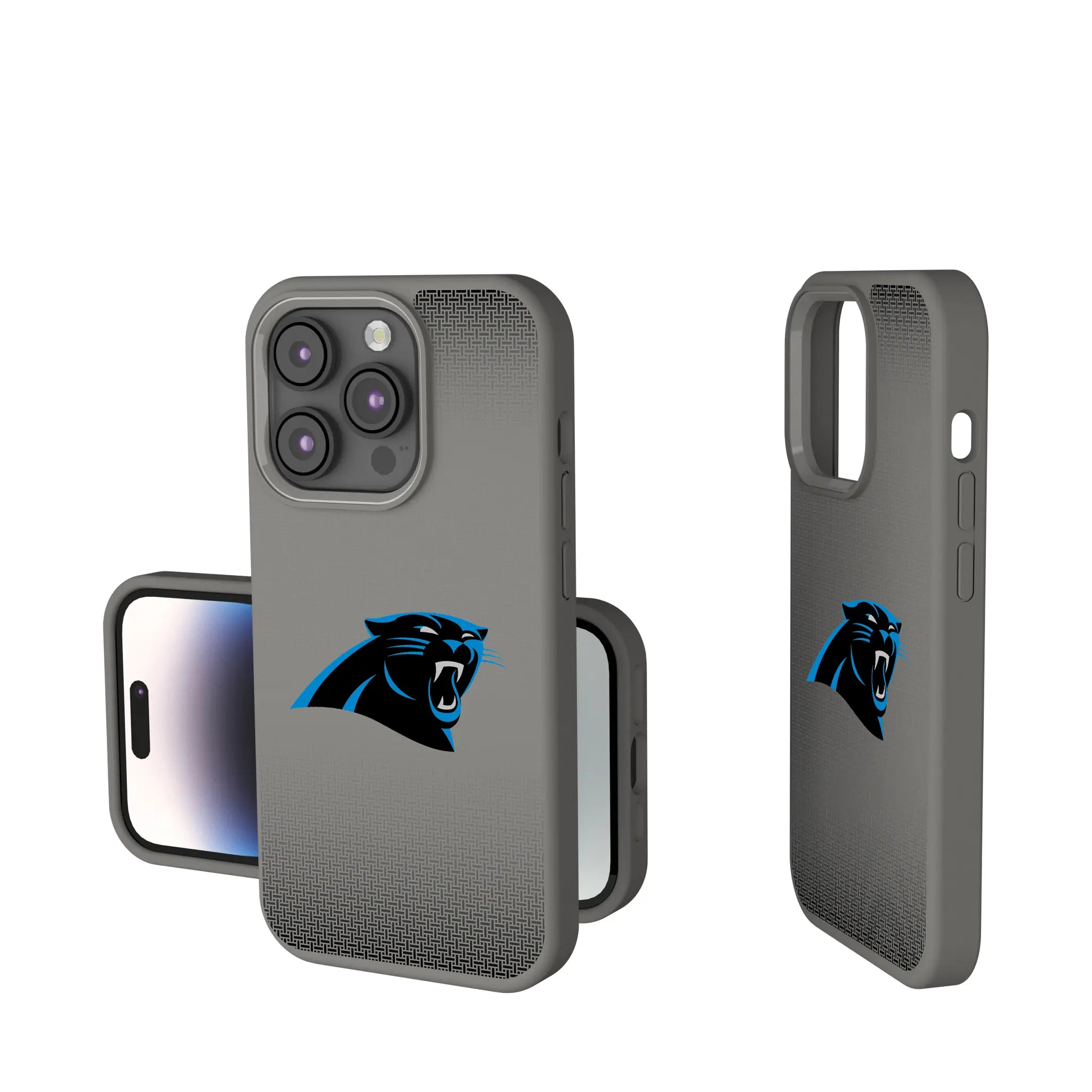 Carolina Panthers Linen iPhone Soft Touch Phone Case for Apple iPhone
