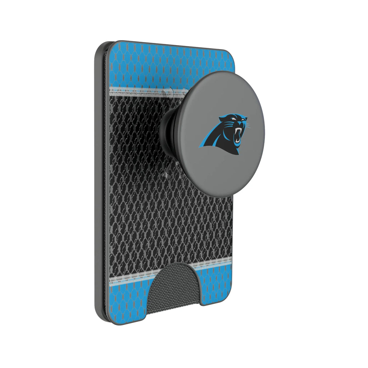 Carolina Panthers Mesh Popsockets Wallet Magnetic