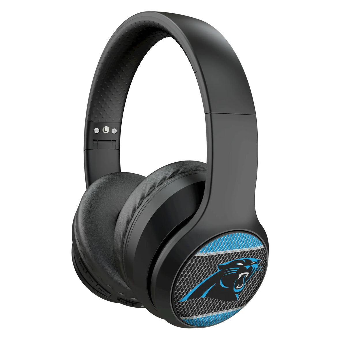 Carolina Panthers Mesh Wireless Over-Ear Headphones With Case