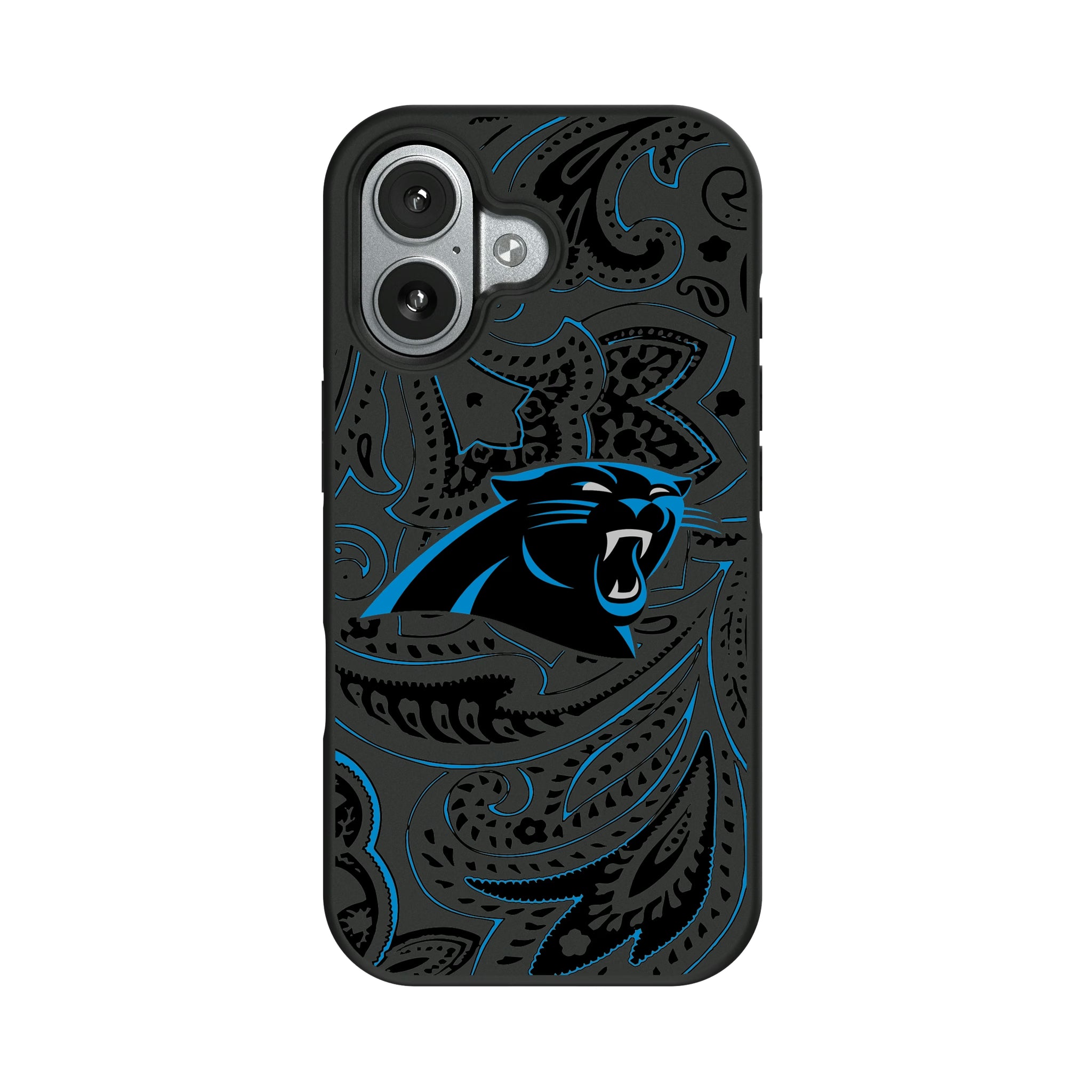 Carolina Panthers Paisley iPhone Bump Phone Case for Apple iPhone#Device_iPhone 17