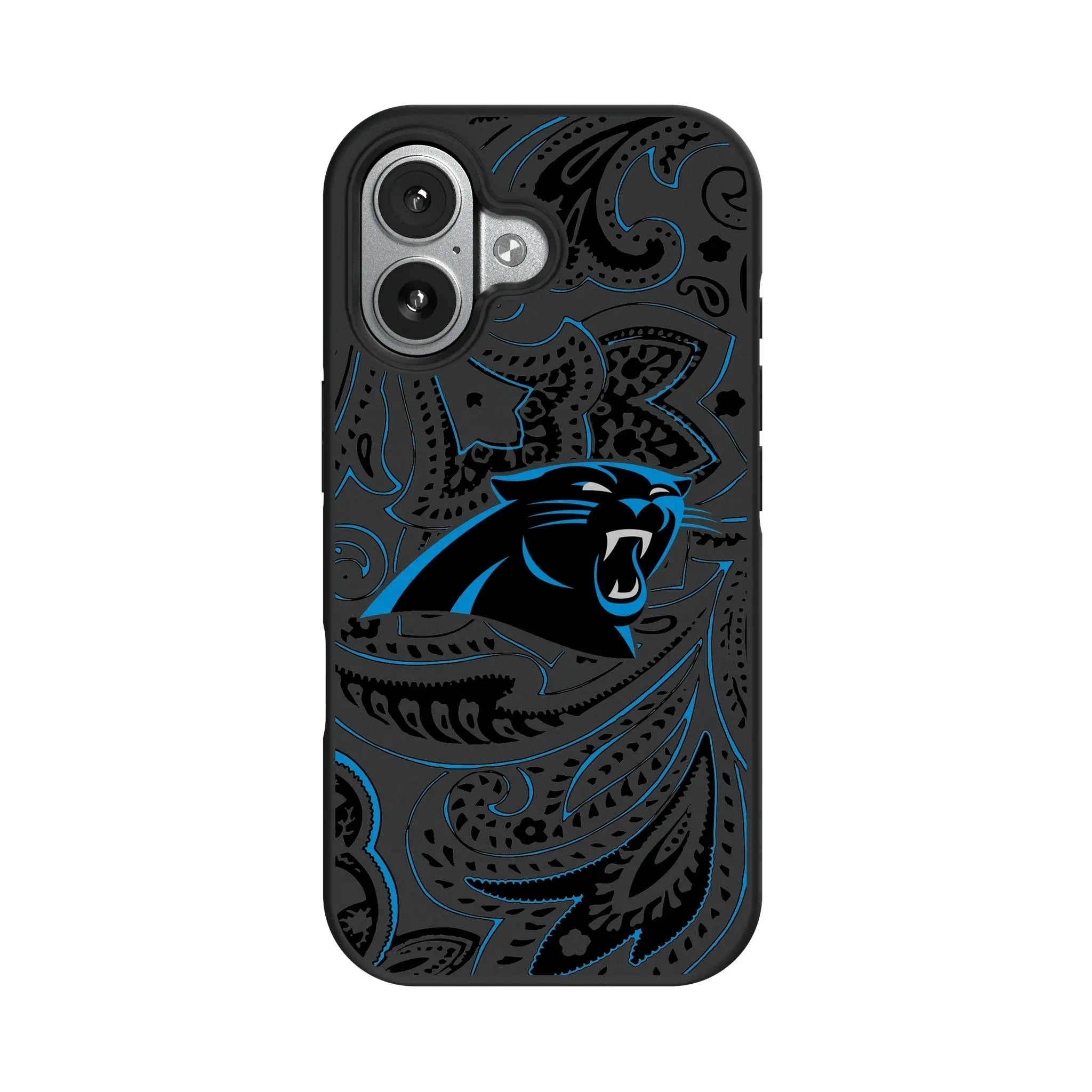 Carolina Panthers Paisley iPhone Bump Phone Case for Apple iPhone#Device_iPhone 17