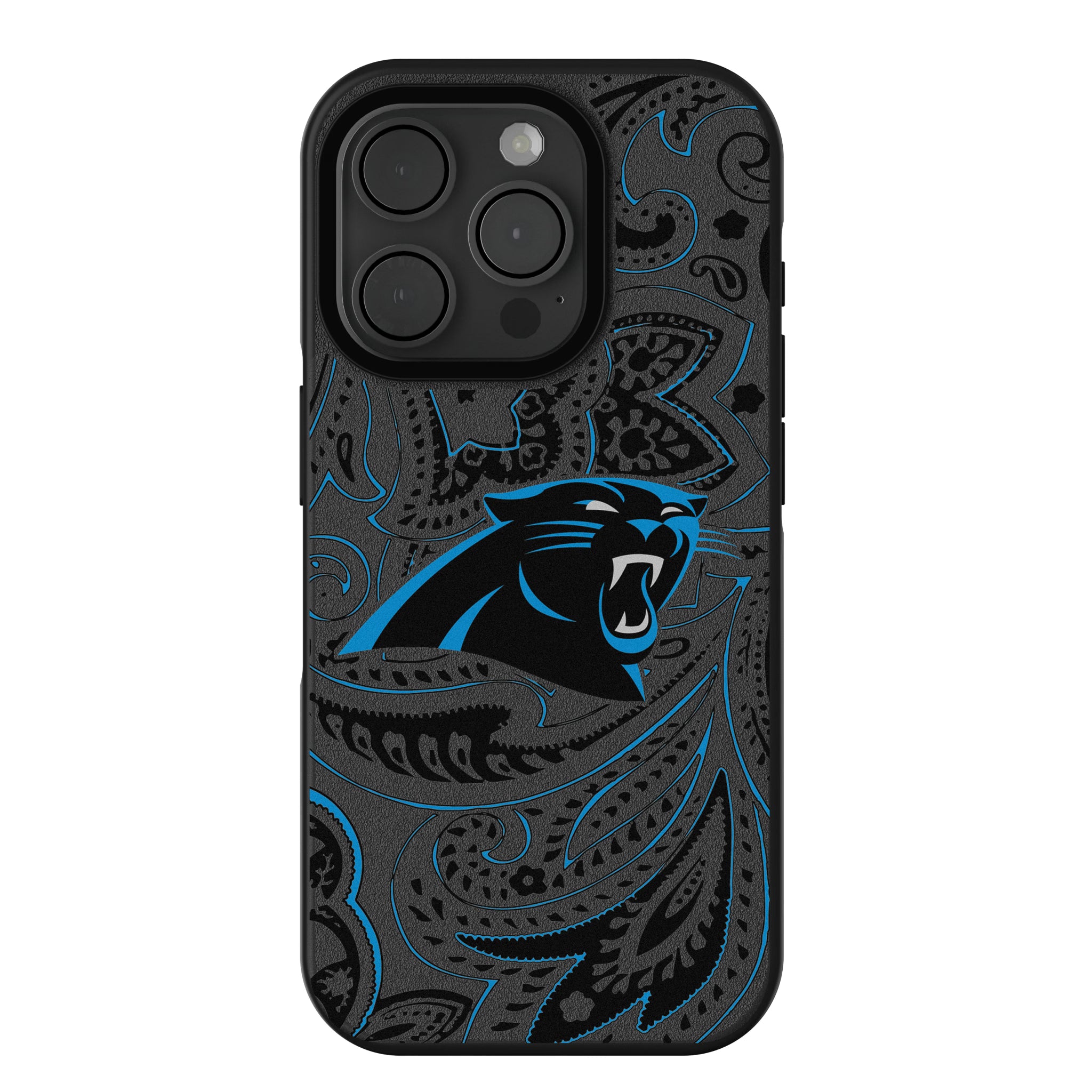 Carolina Panthers Paisley iPhone Bump Phone Case for Apple iPhone