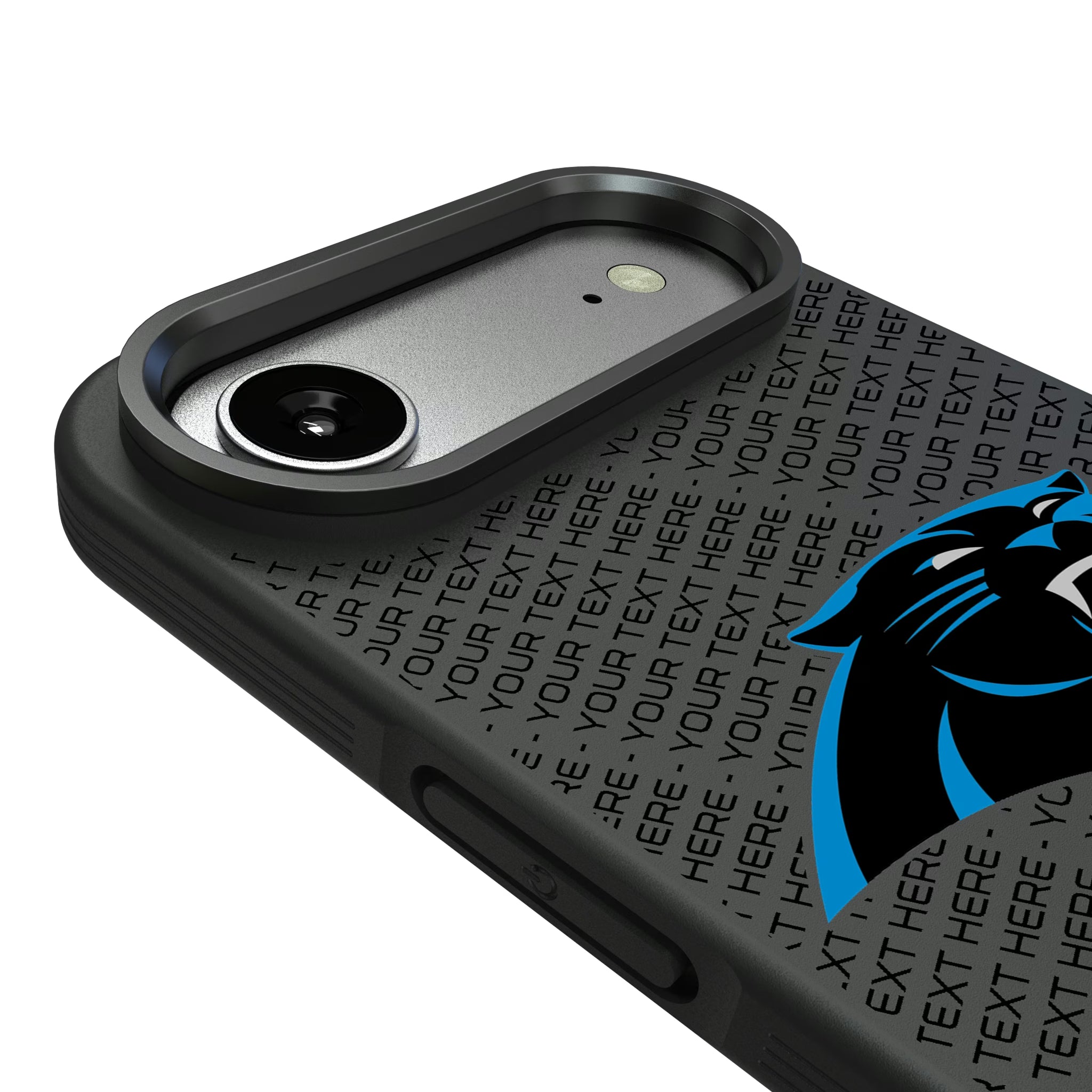 Carolina Panthers Personalized EndZone Plus iPhone Bump Phone Case for Apple iPhone - Detail#Device_iPhone Air