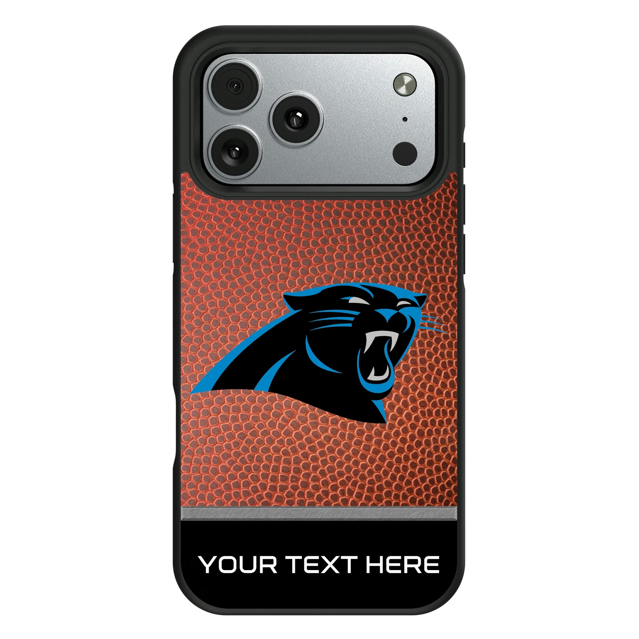 Carolina Panthers Personalized Football iPhone Bump Phone Case for Apple iPhone#Device_iPhone 17 Pro Max