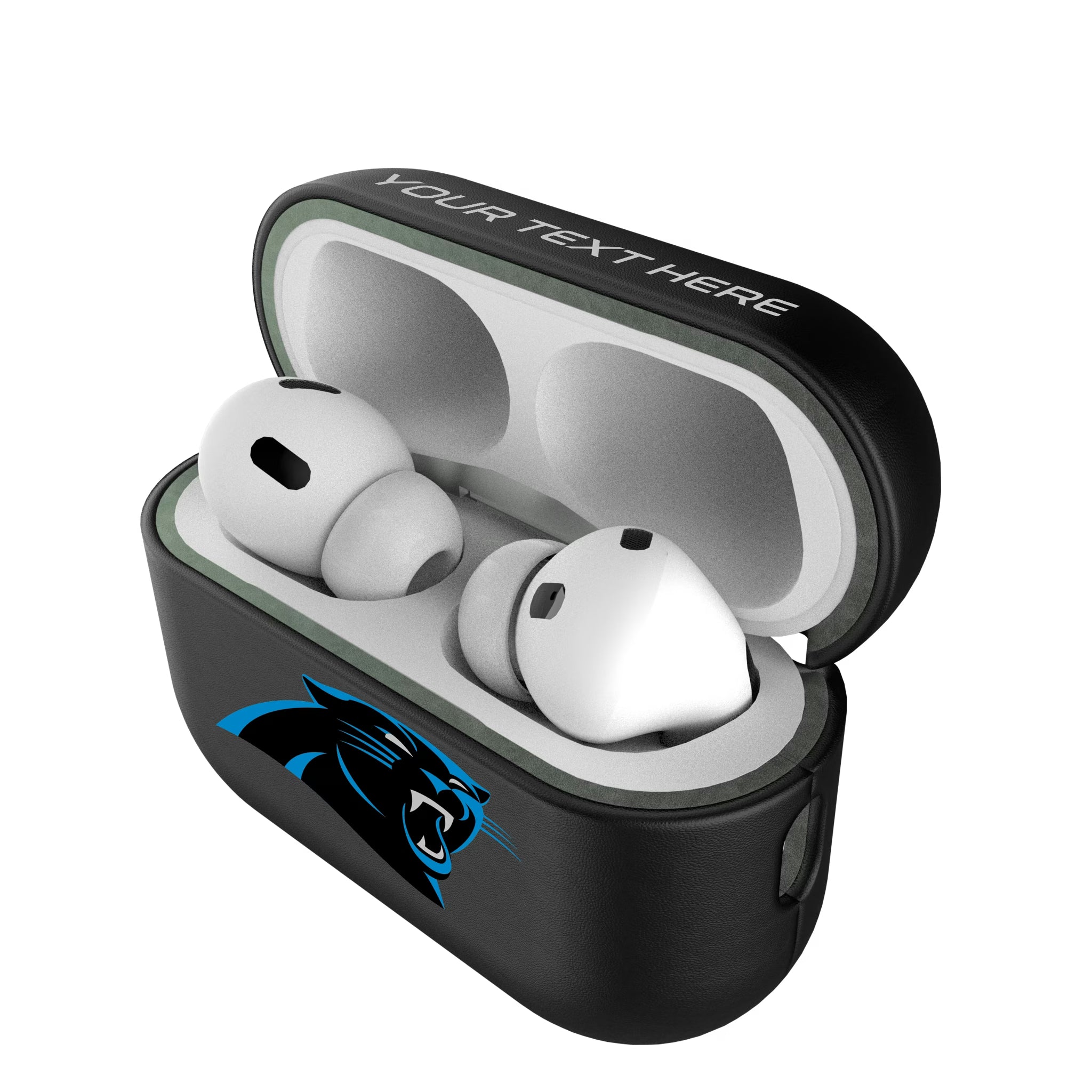 Carolina Panthers Personalized Insignia AirPods AirPod Case Cover#Device_AirPods Pro 2nd Gen