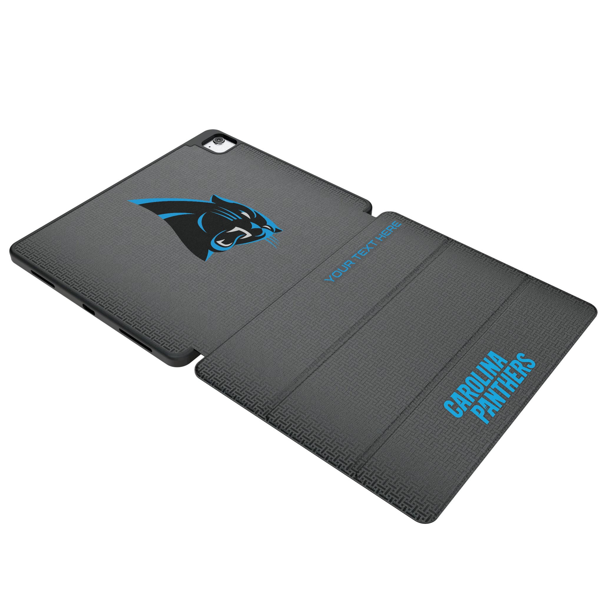 Carolina Panthers Personalized Linen iPad Tablet Case for Apple iPad