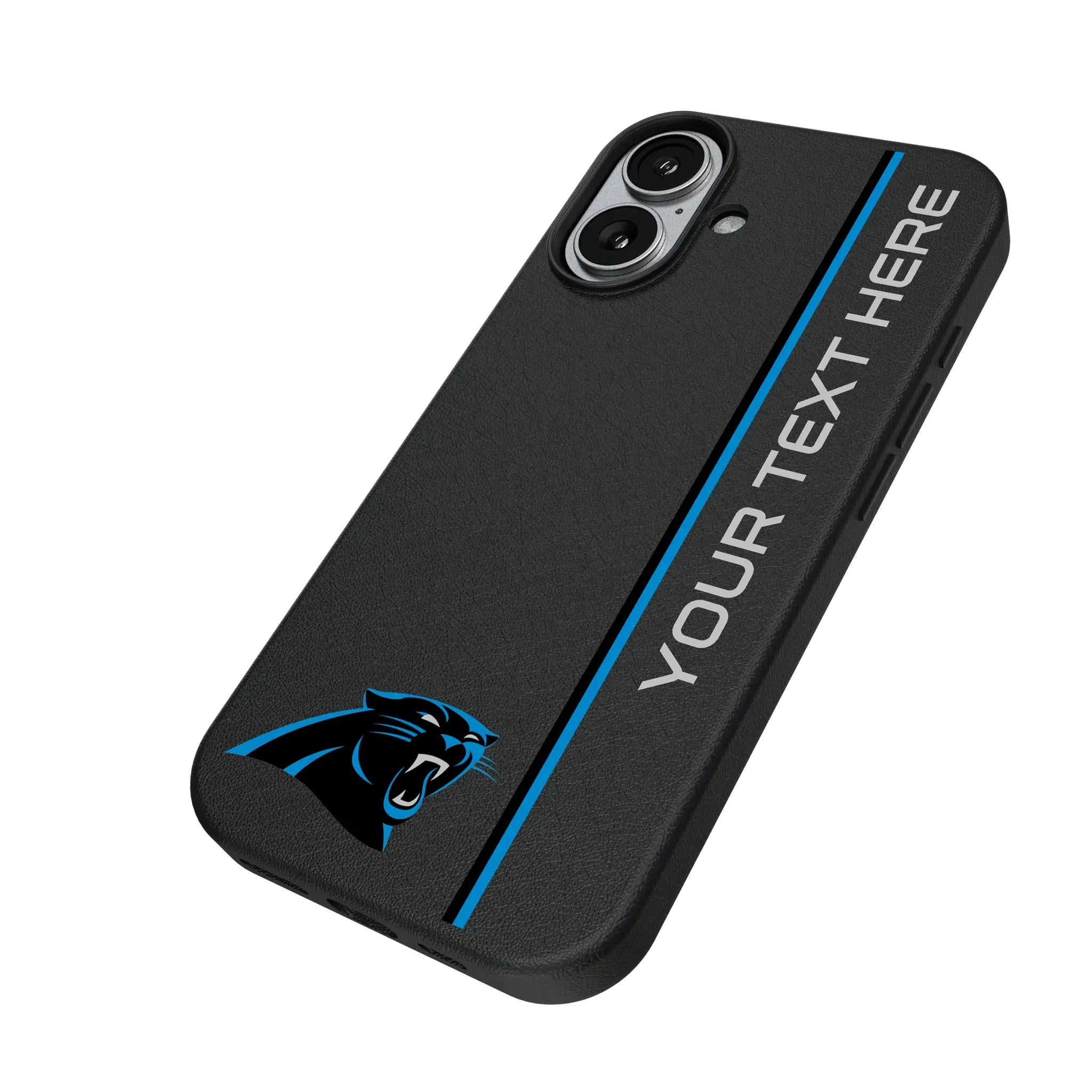 Carolina Panthers Personalized Sidebard iPhone MagSafe Compatible Phone Case for Apple iPhone - Isometric View#Device_iPhone 17