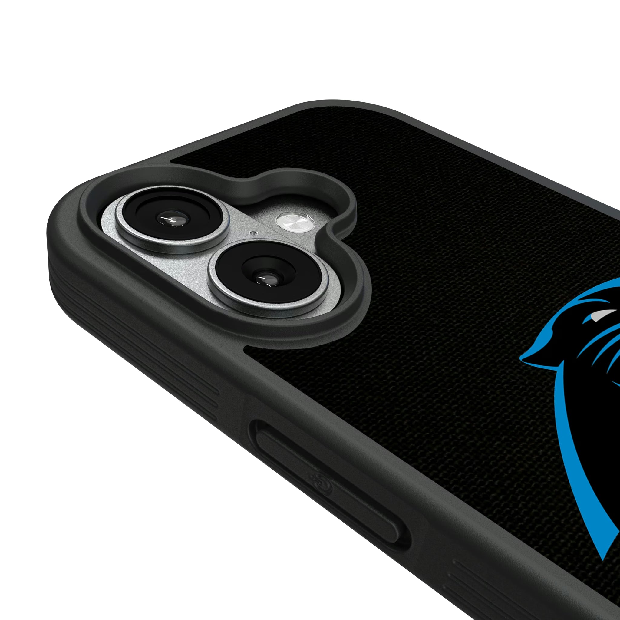 Carolina Panthers Personalized Stripe iPhone Bump Phone Case for Apple iPhone - Detail#Device_iPhone 17