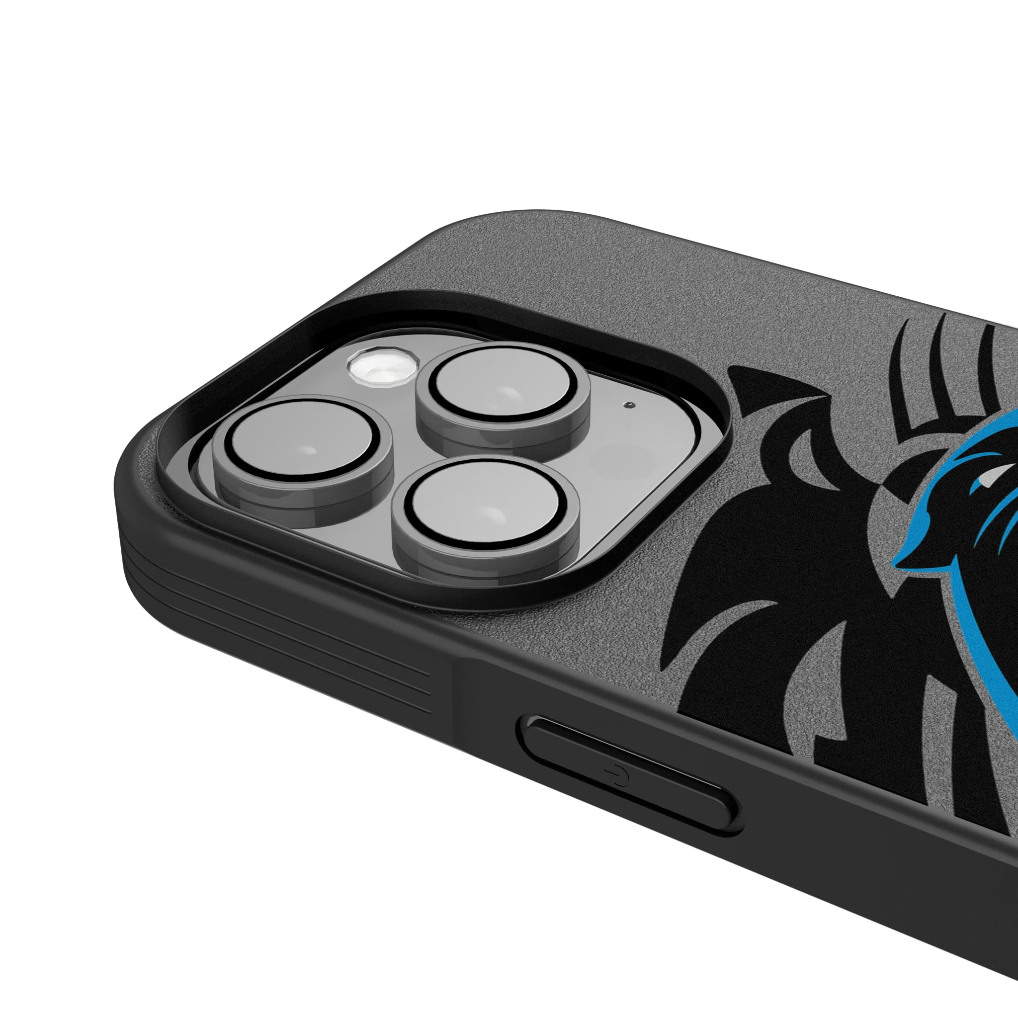 Carolina Panthers Personalized Tilt iPhone Bump Phone Case for Apple iPhone - Detail
