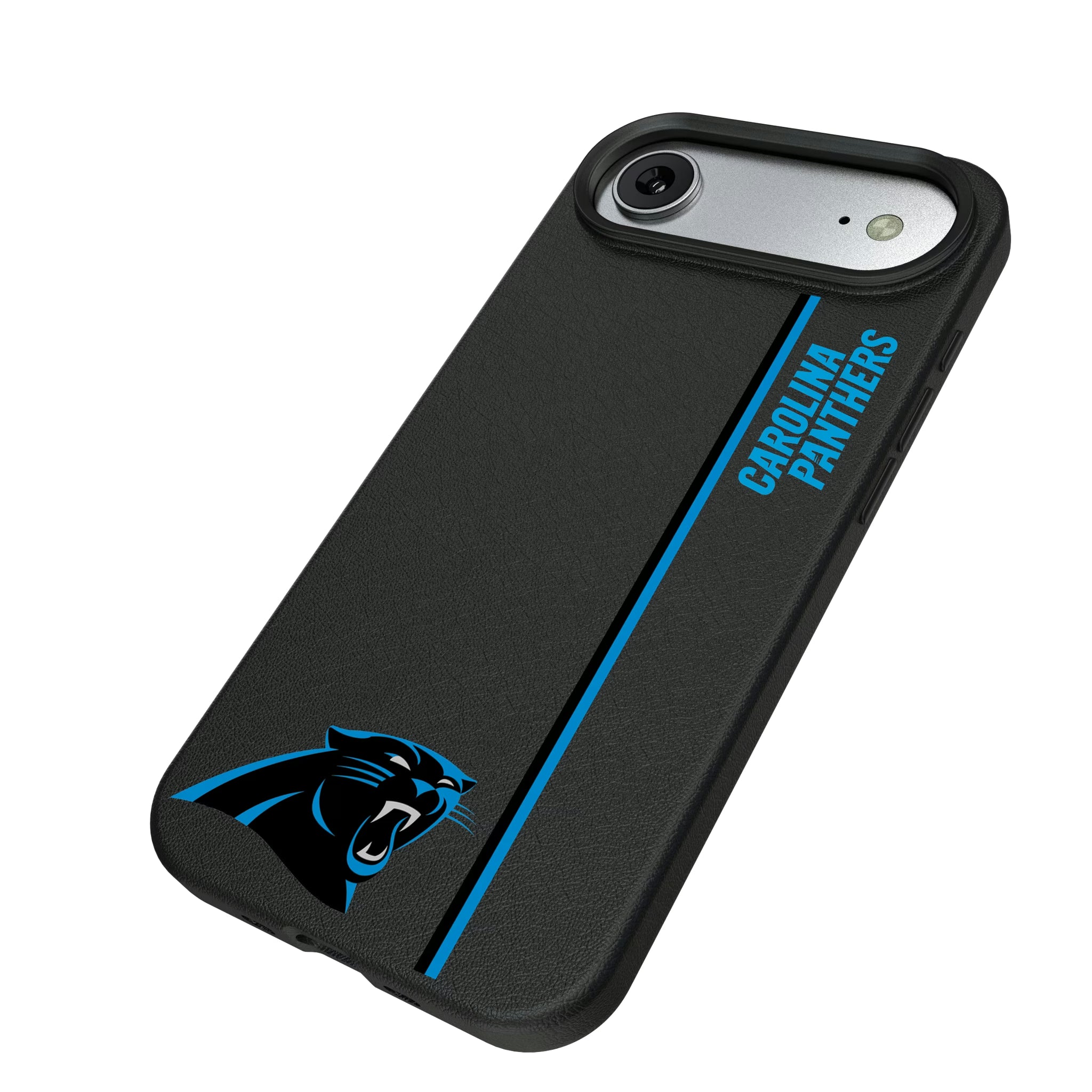 Carolina Panthers Sidebar iPhone MagSafe Compatible Phone Case for Apple iPhone - Isometric View#Device_iPhone Air