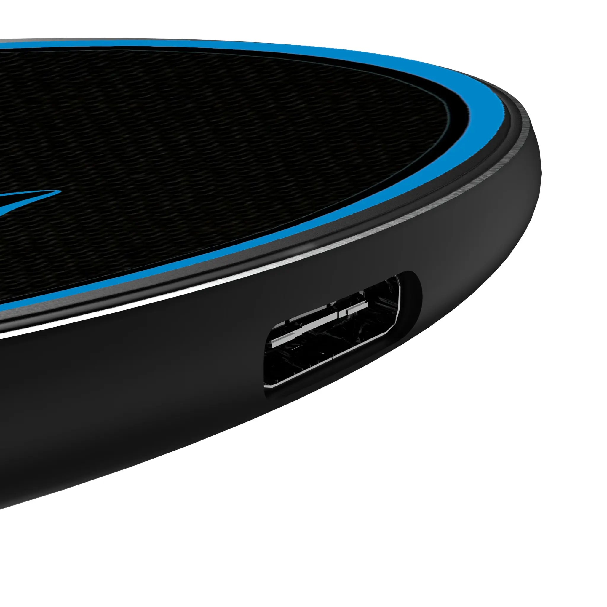 Carolina Panthers Stripe 15-Watt Wireless Charger - Detail